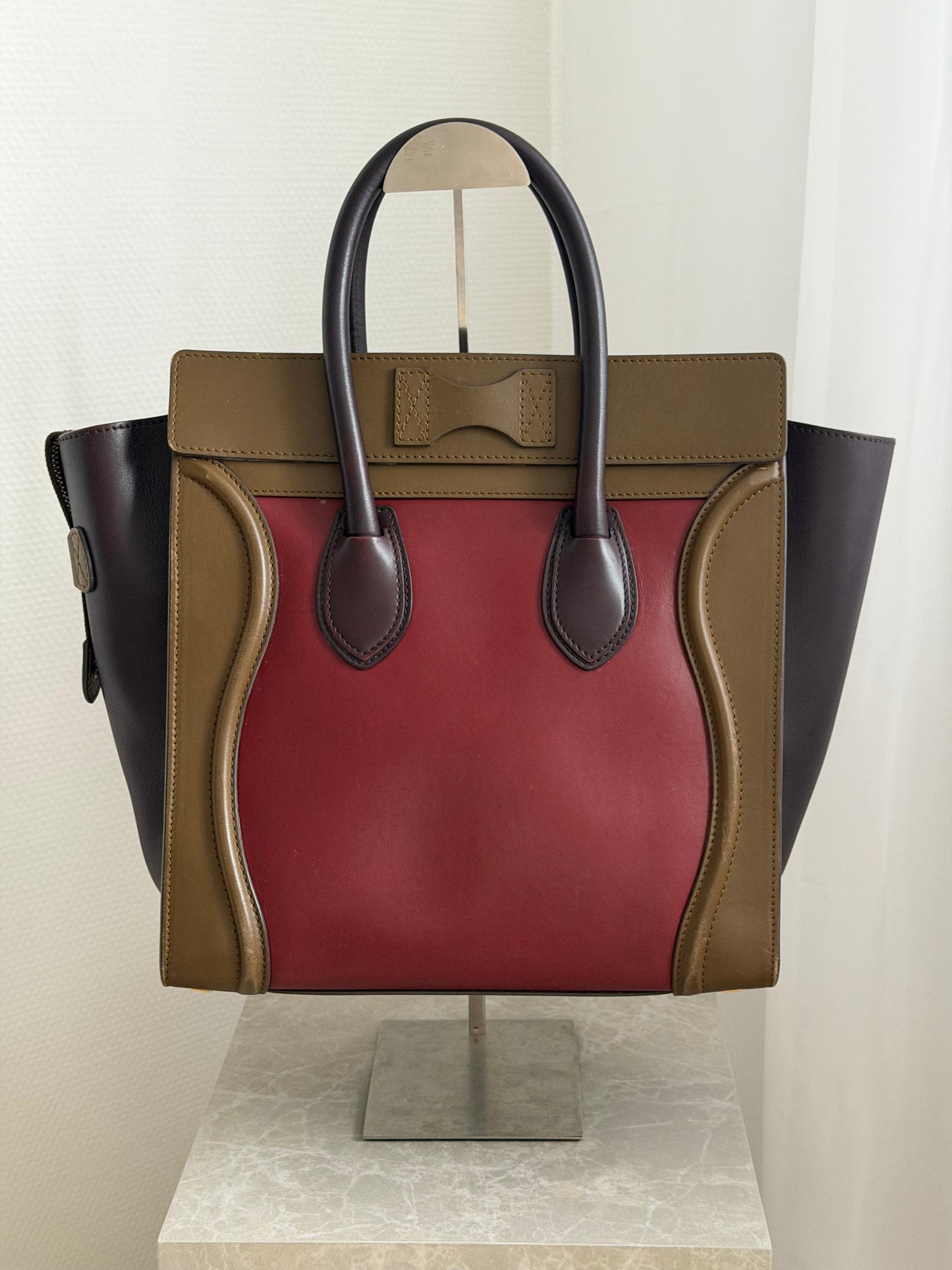 Céline Luggage Tote – Tri-Color