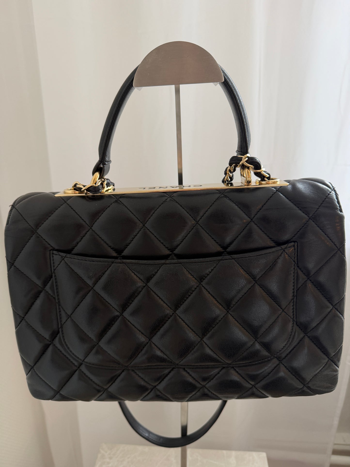 Chanel Top Handle Flap Bag