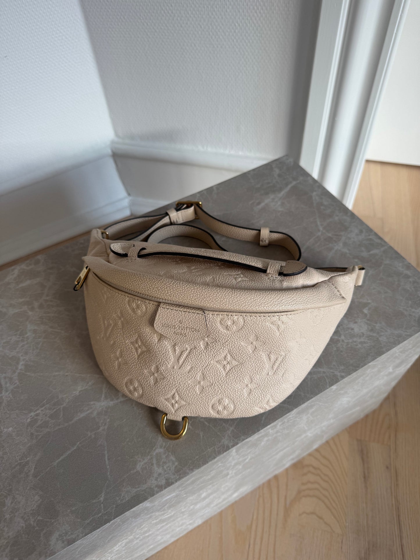 Louis Vuitton Empreinte Bumbag Creme
