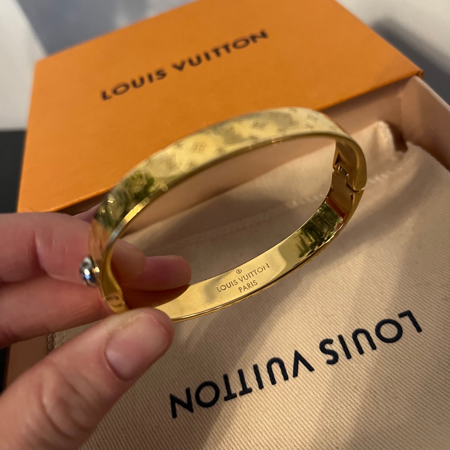 Louis Vuitton Armbånd Nanogram Cuff