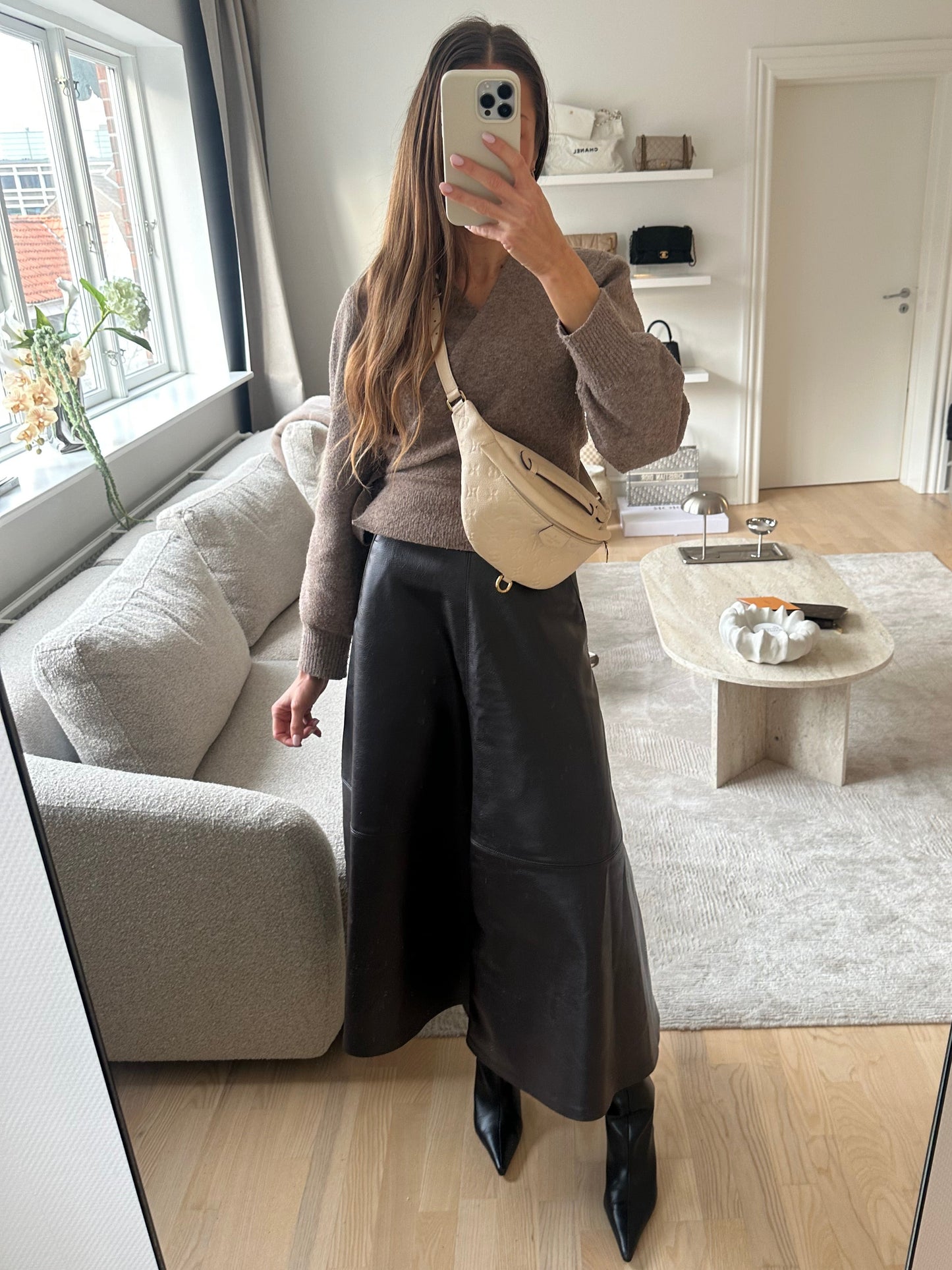 Louis Vuitton Empreinte Bumbag Creme