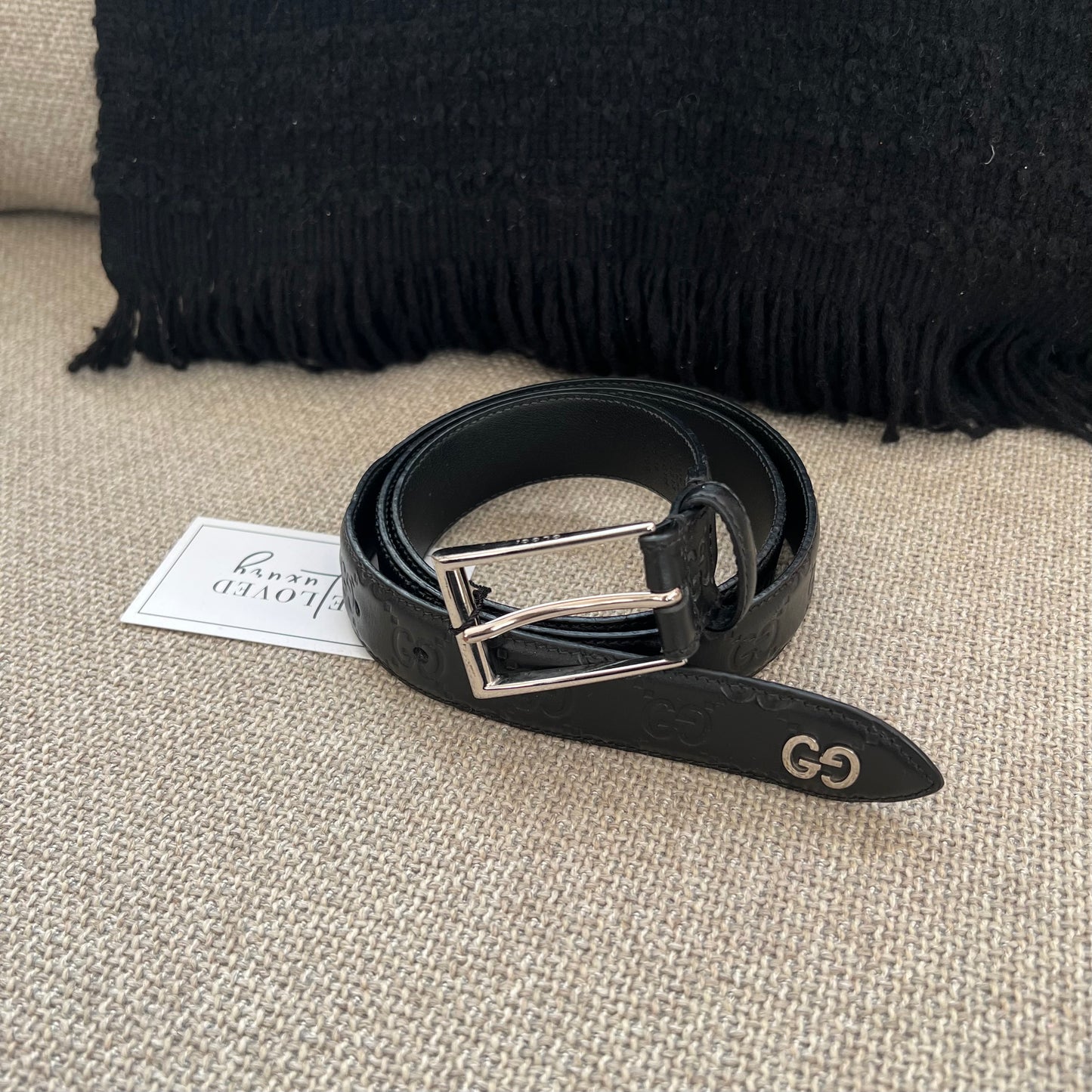 GUCCI GG SIGNATURE BELT Mens