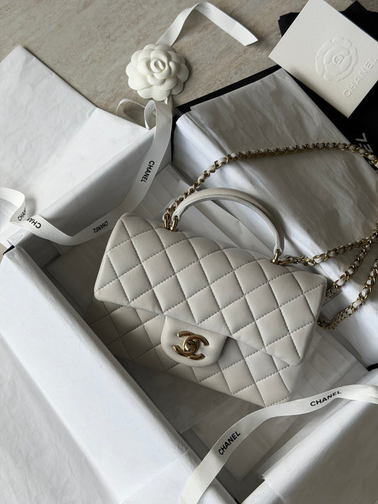 Chanel Mini Rectangular Top Handle Flap Bag