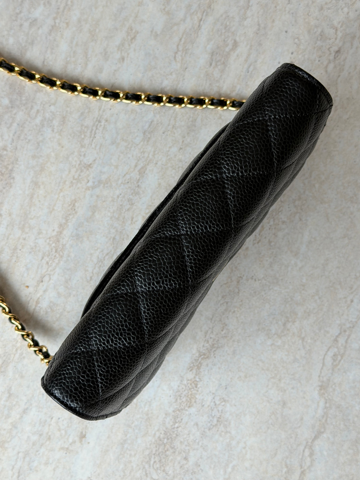 Chanel Wallet on Chain (WOC) - Black Caviar