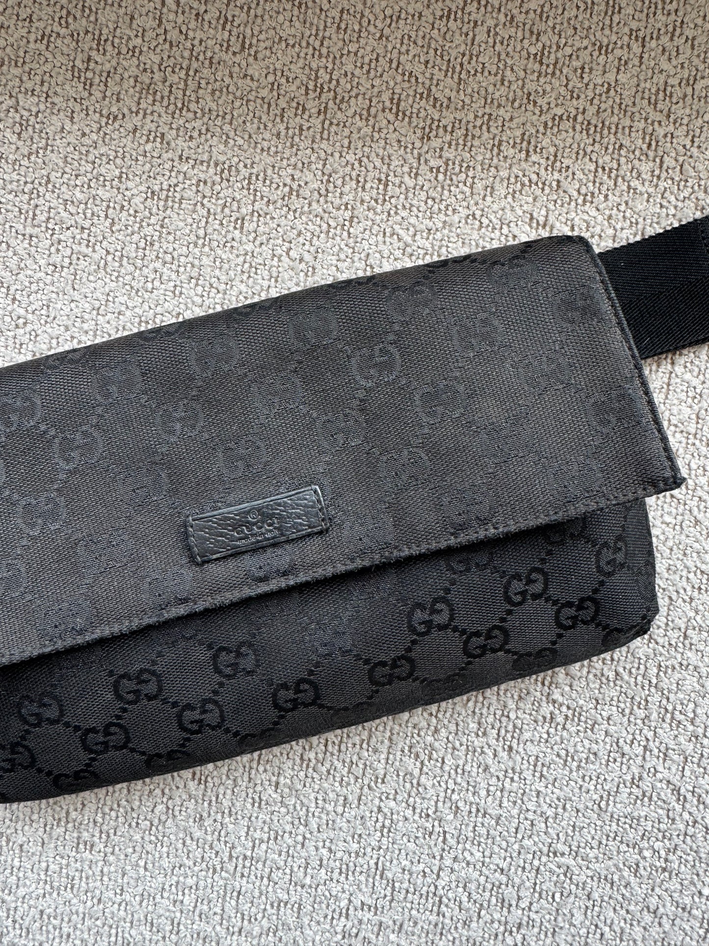 Gucci Sort Bæltetaske