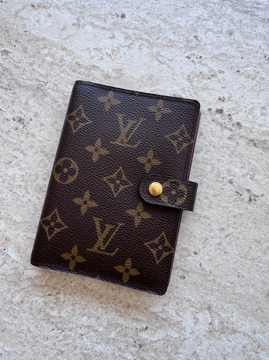Louis Vuitton Small Agenda Ring Cover Monogram Calender