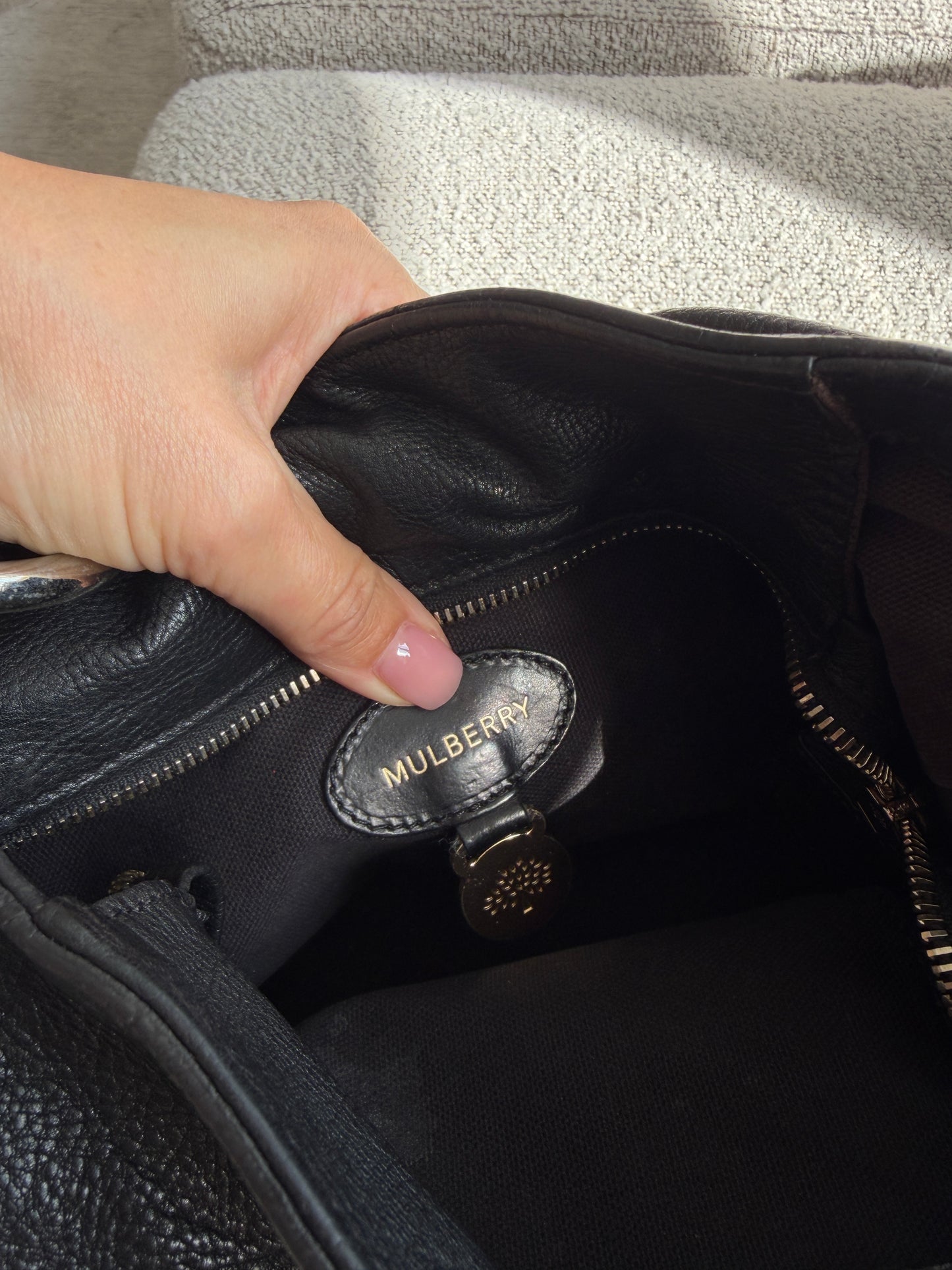 Mulberry crossbody leather