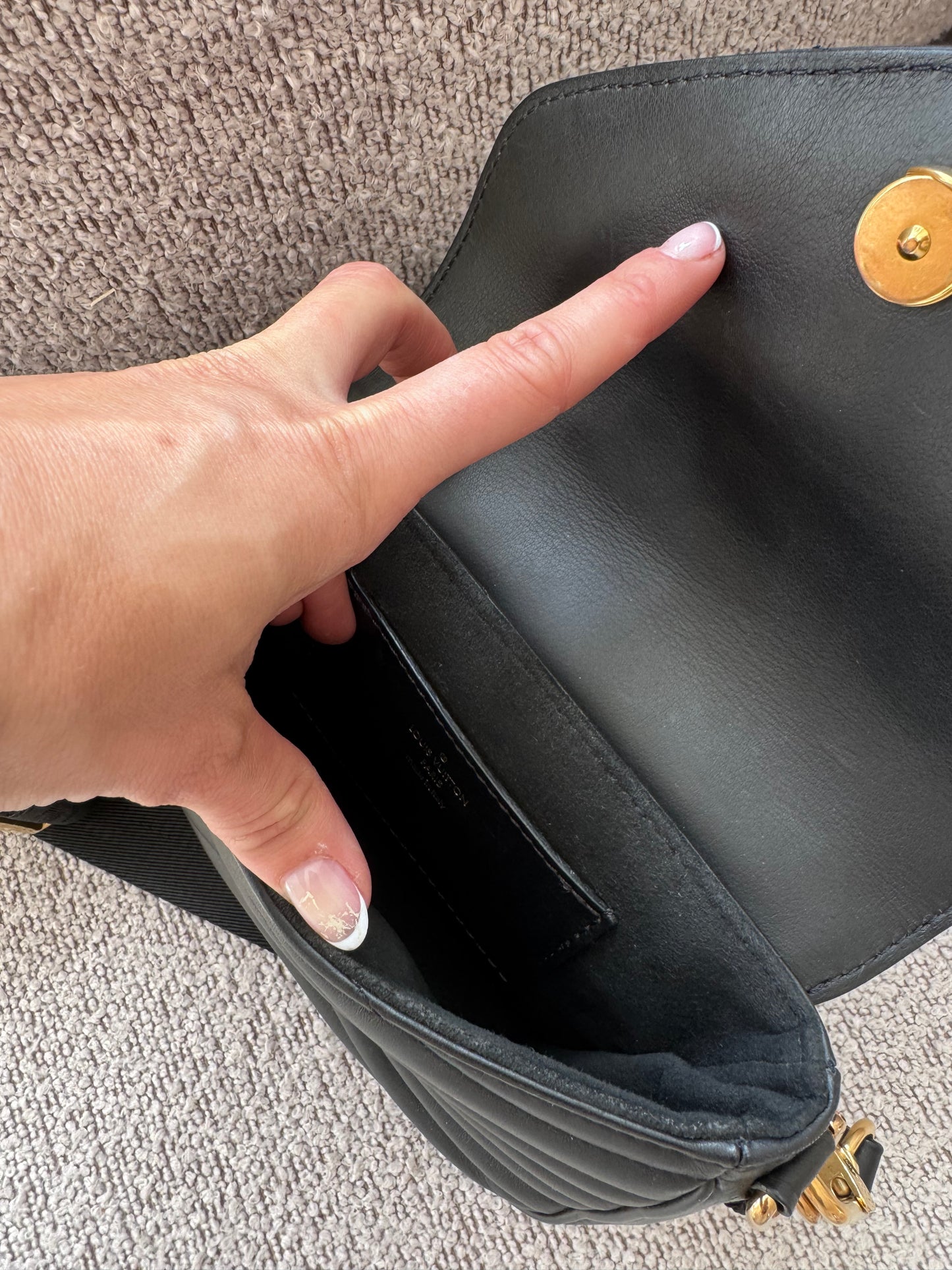 Louis Vuitton New Wave Black Multi Pochette