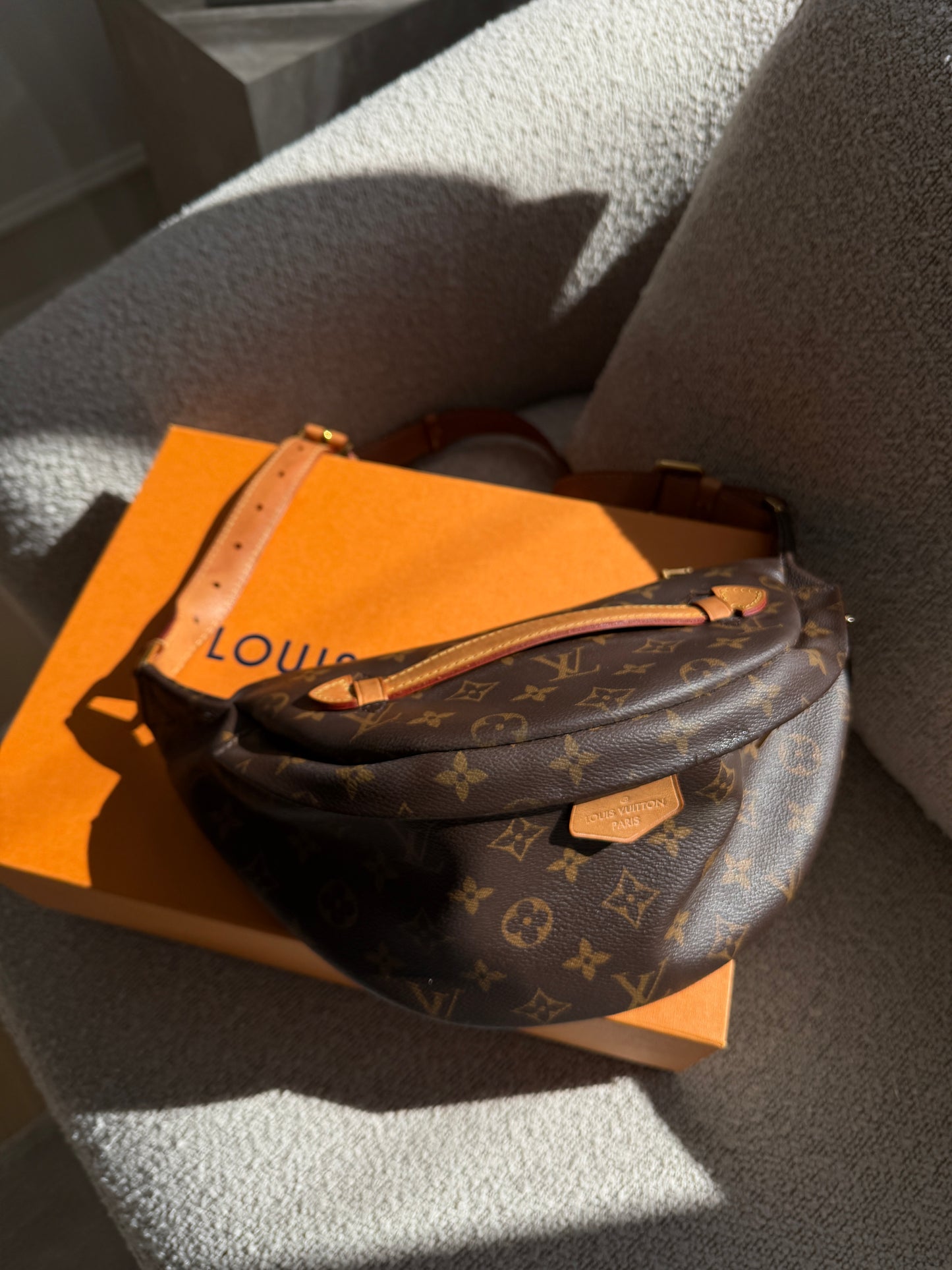 Louis Vuitton bumbag i Monogram canvas