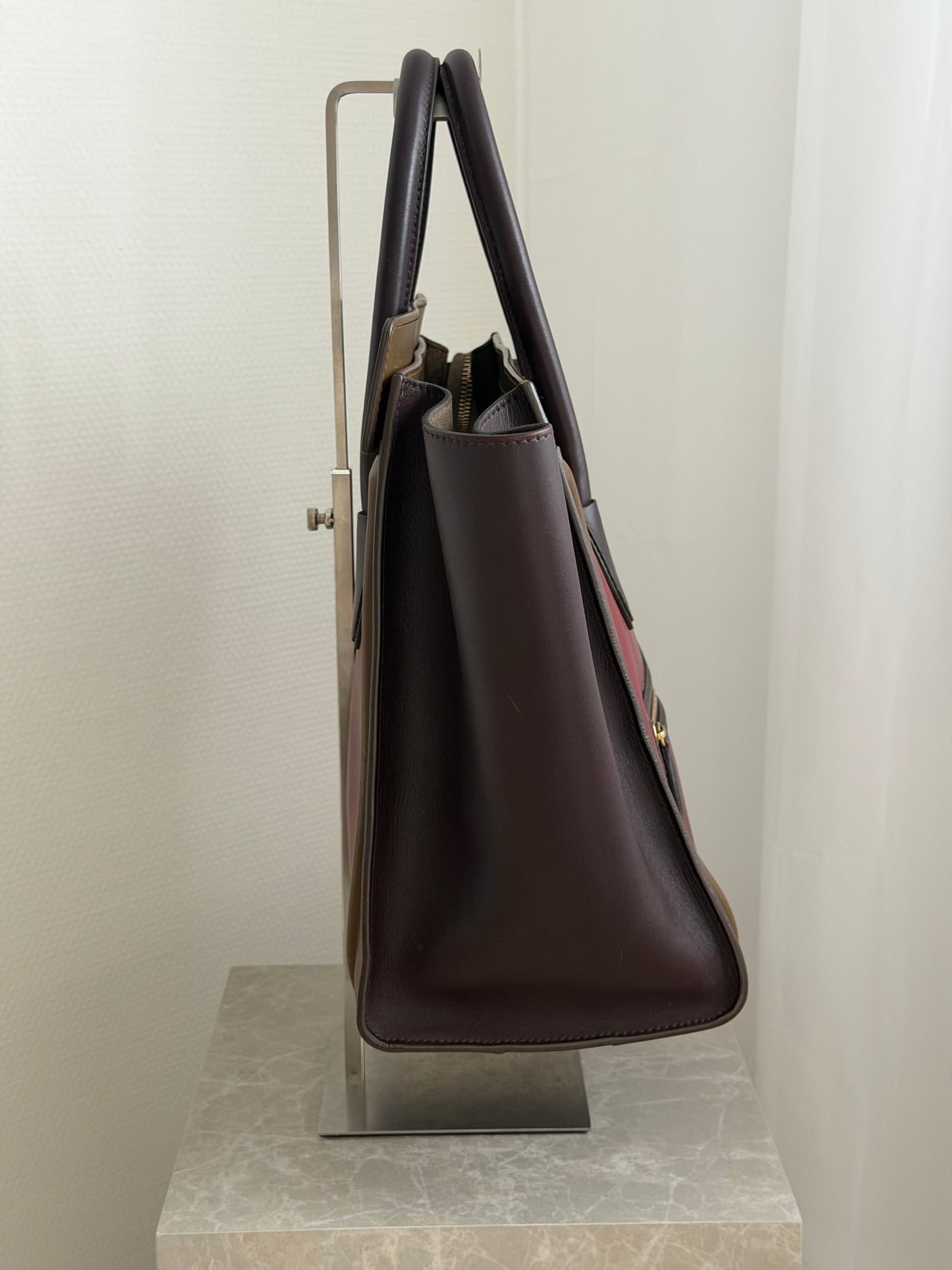 Céline Luggage Tote – Tri-Color