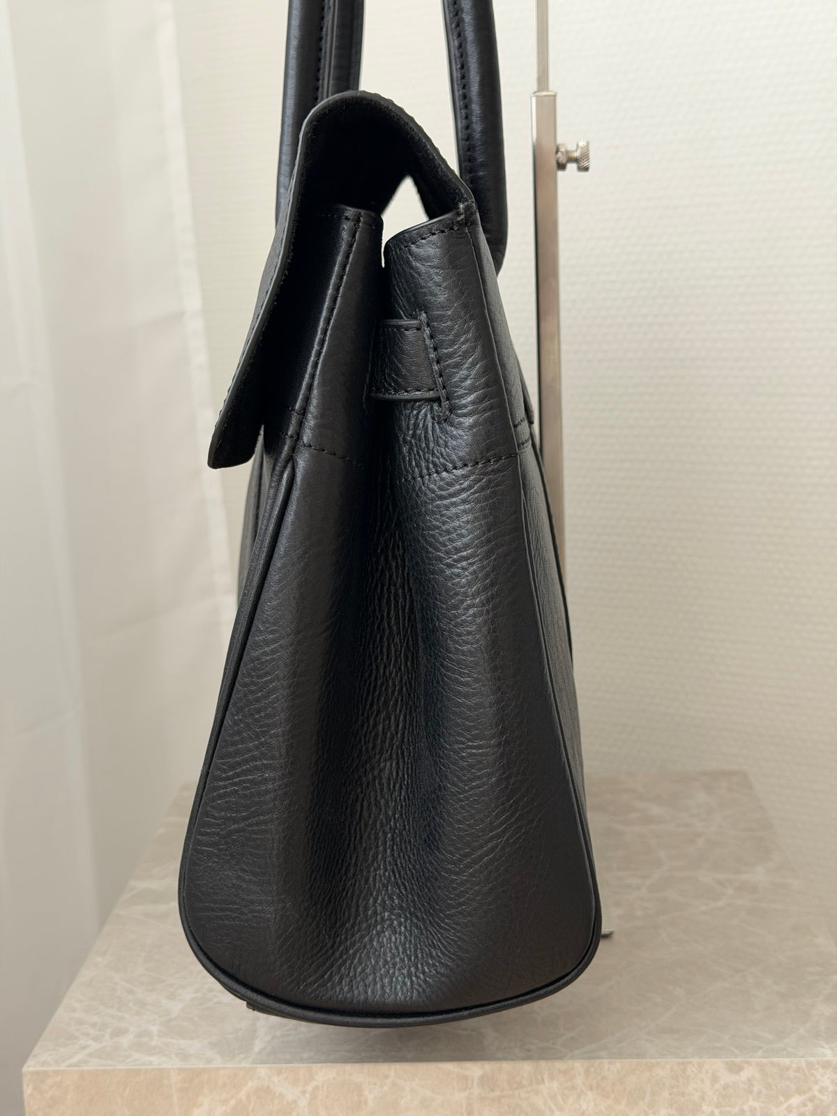 Mulberry Bayswater – Black Heavy Grain