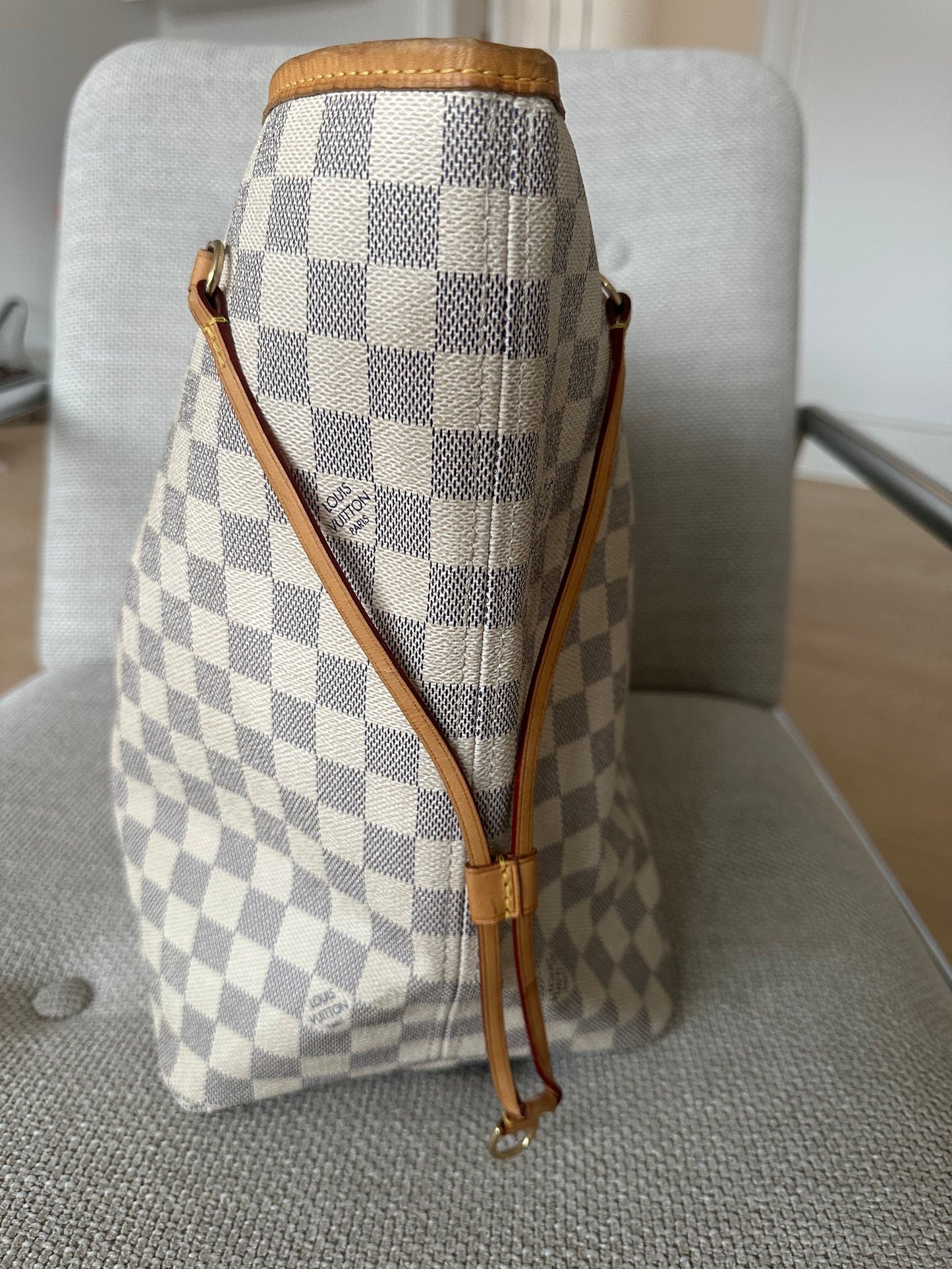 Louis Vuitton Neverfull GM Damier Azur Canvas