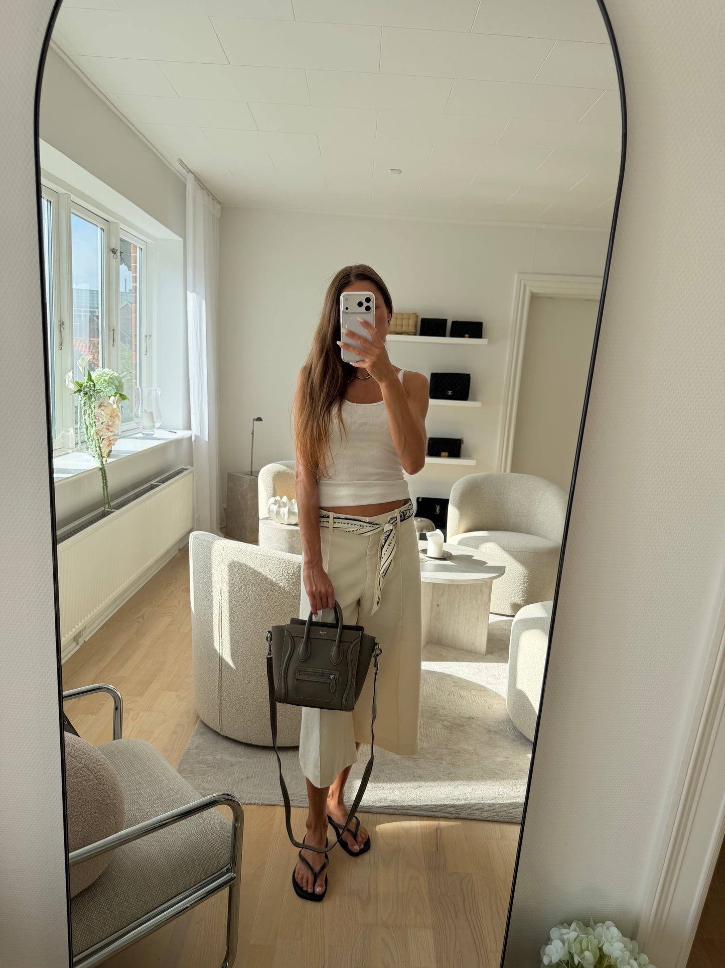 Celine Nano Luggage – Taupe