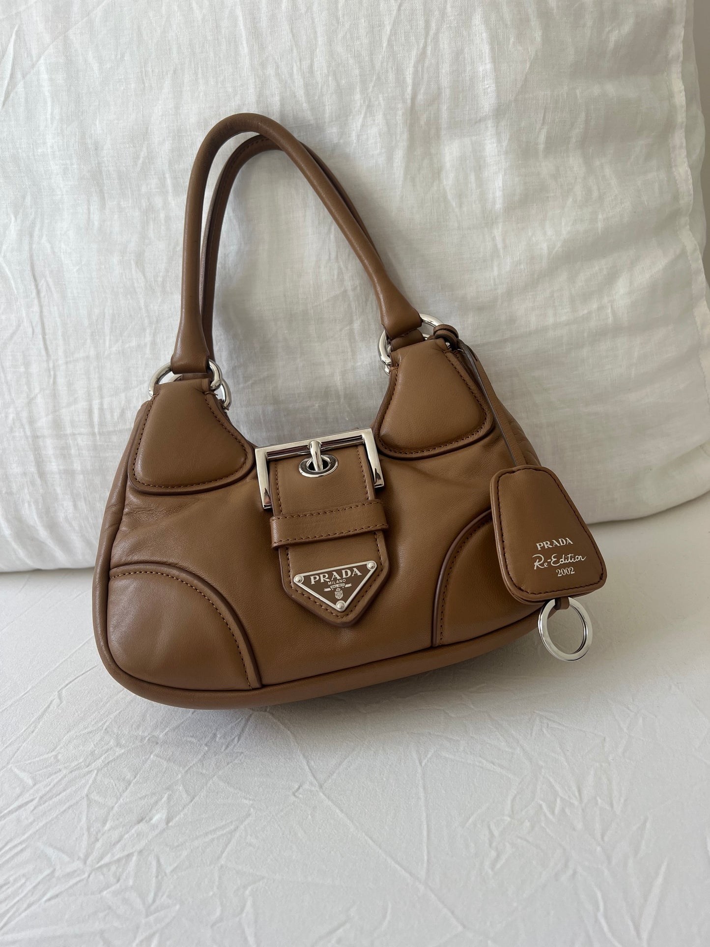 Prada Moon Moon Padded Nappa Leather Bag