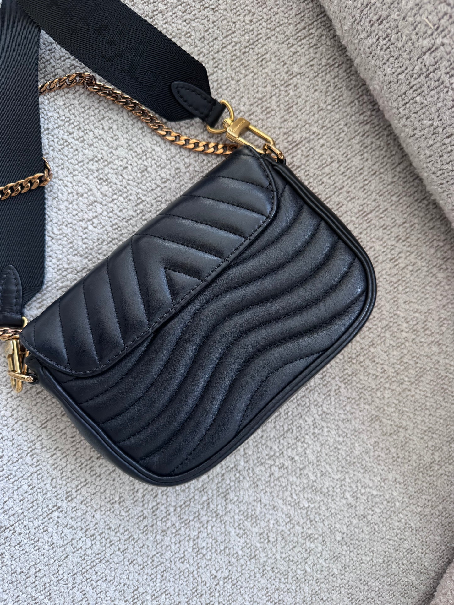 Louis Vuitton New Wave Black Multi Pochette