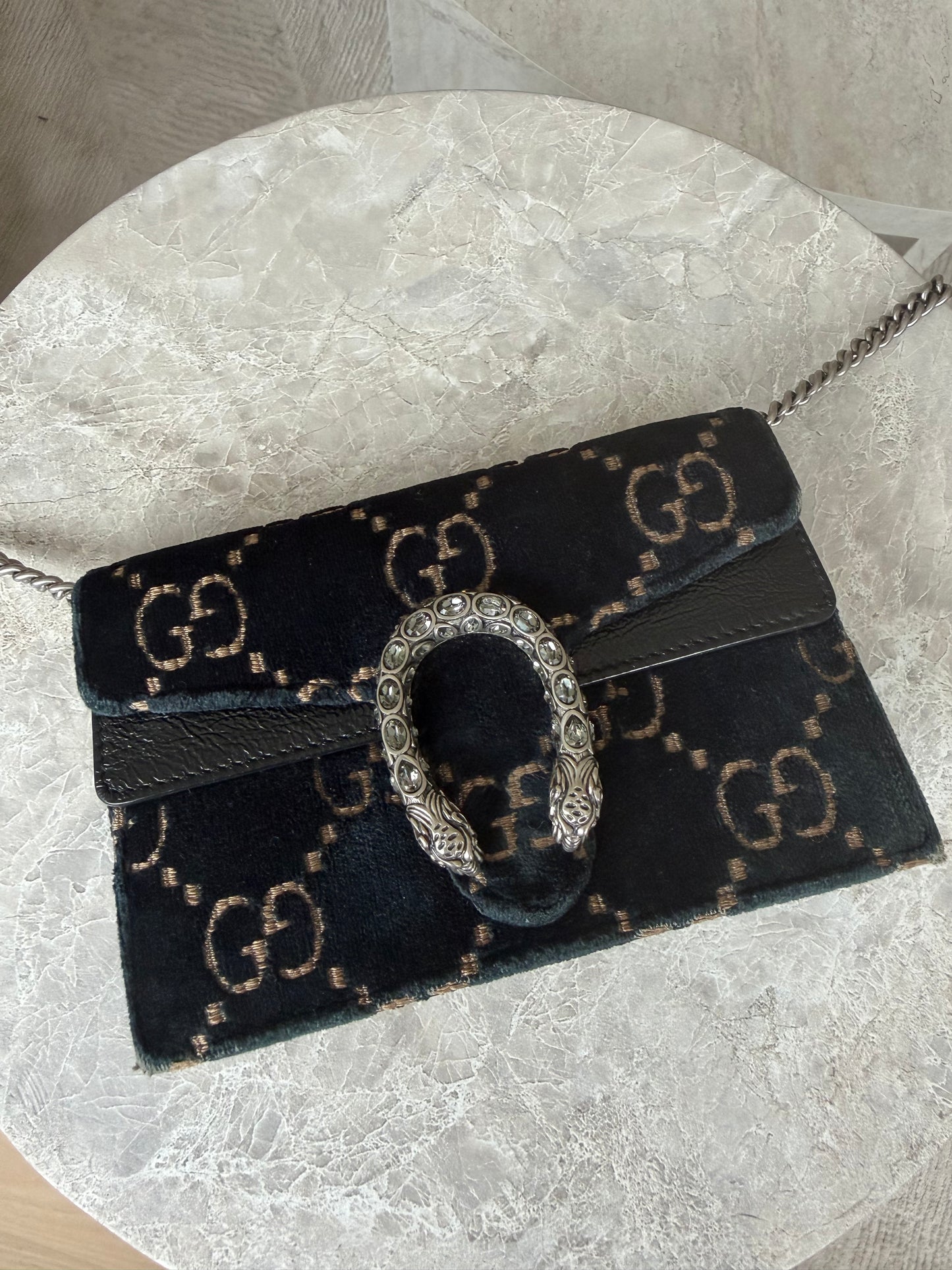 Gucci Dionysus Super Mini – Velour