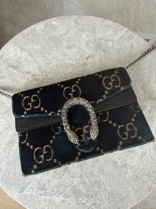 Gucci Dionysus Super Mini – Velour