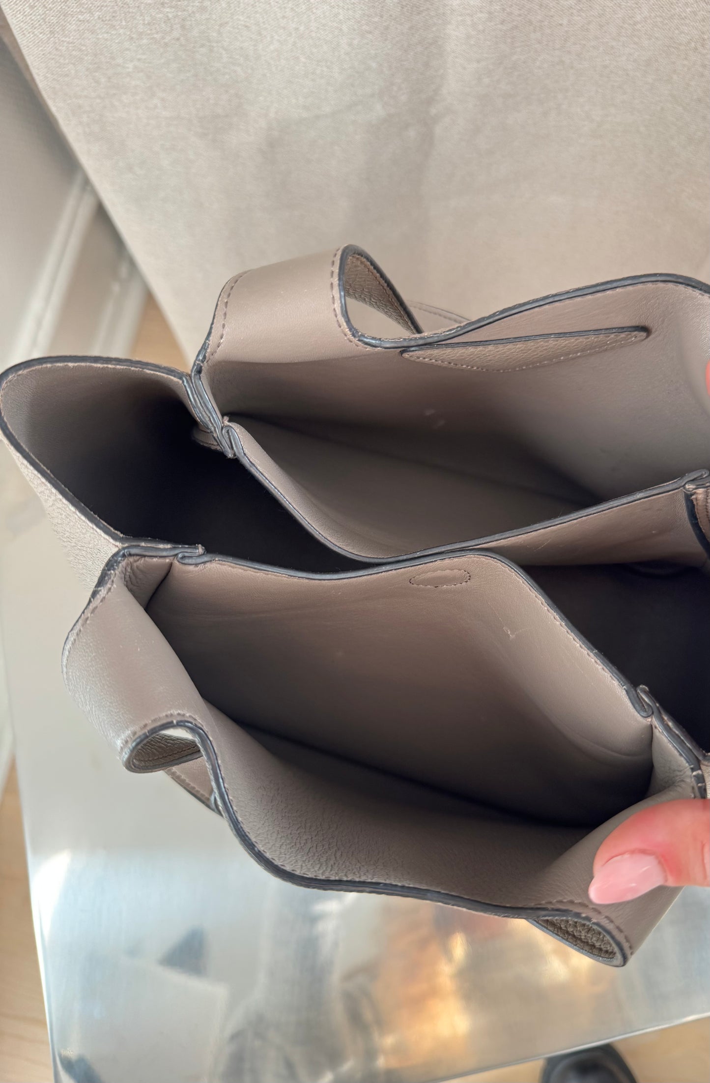 Prada Leather Tote Bag