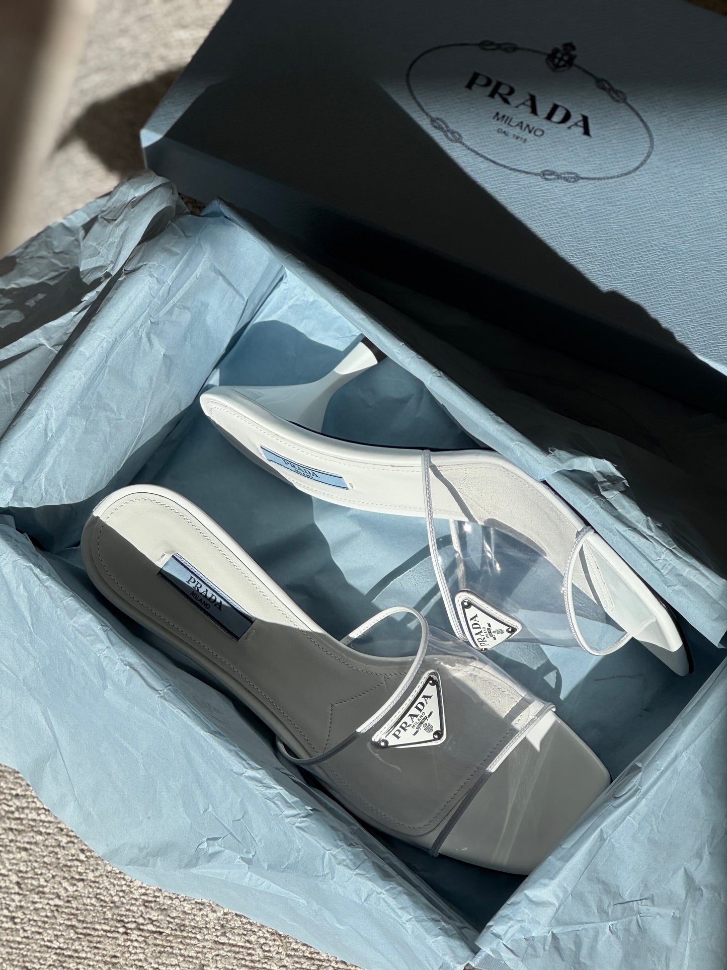 Prada mules