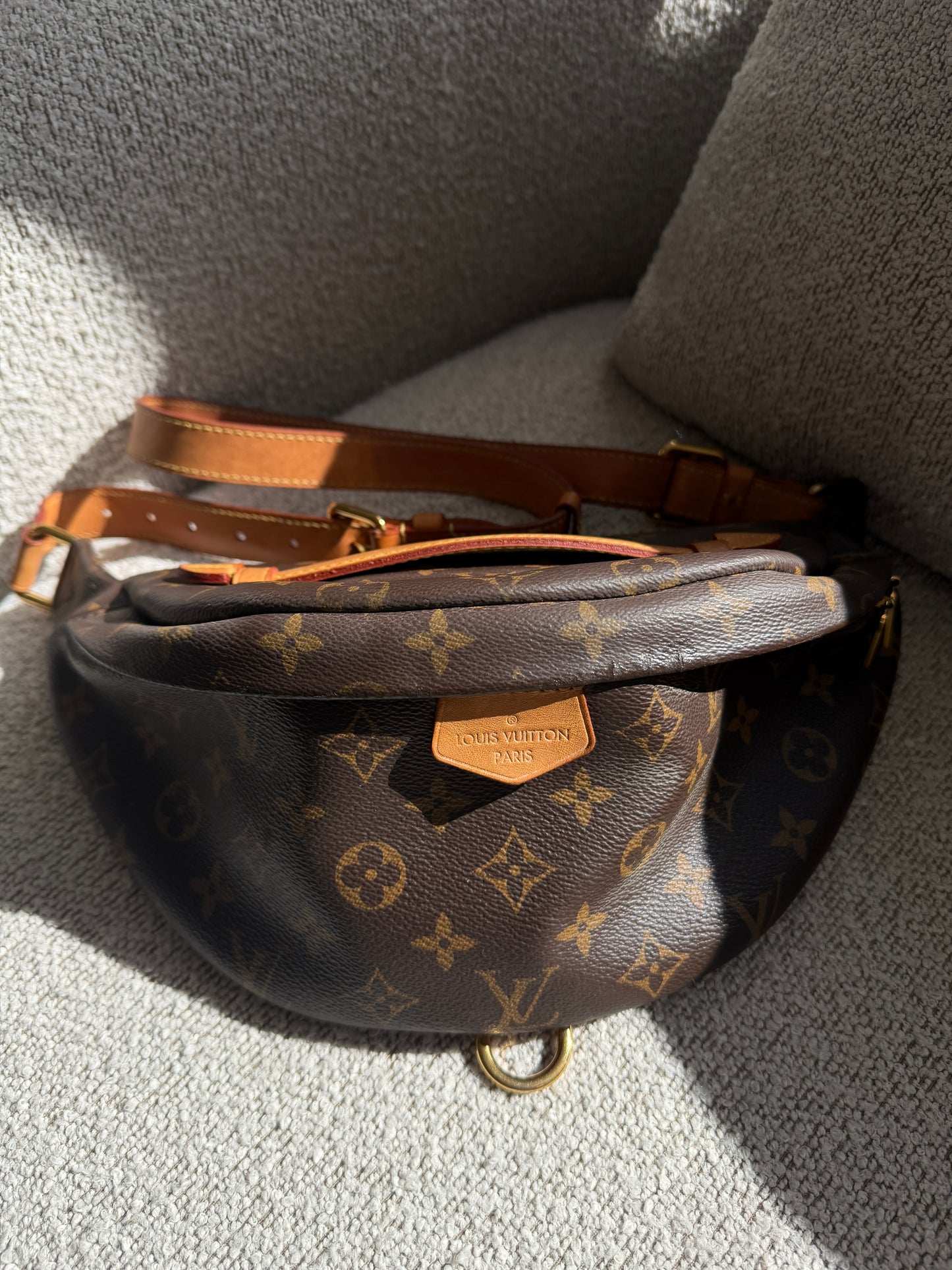 Louis Vuitton bumbag i Monogram canvas