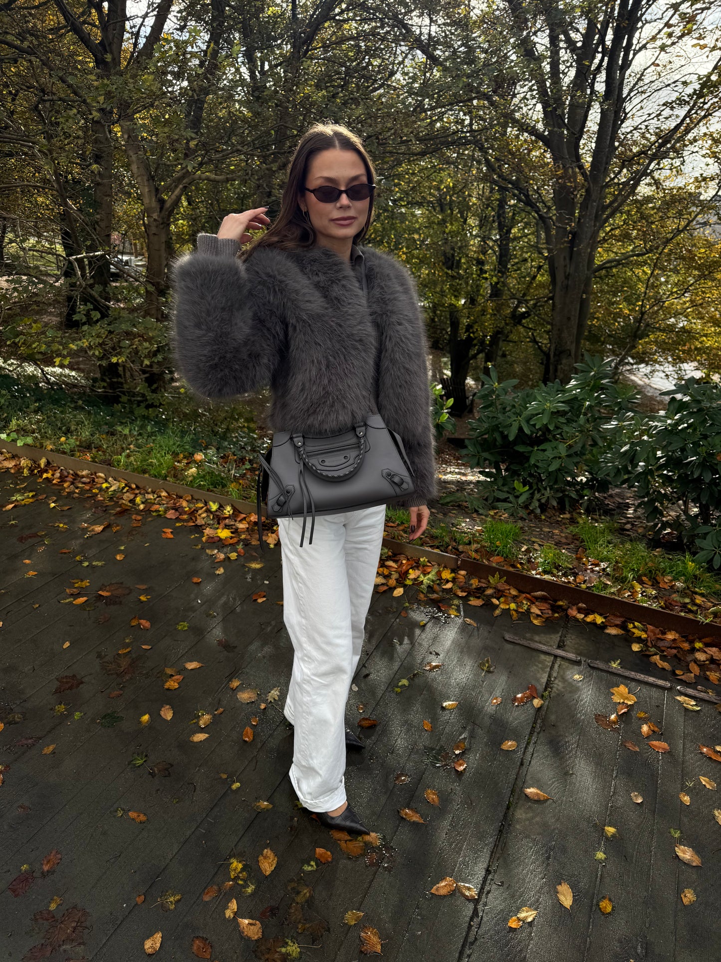 Balenciaga Neo Classic Small Top Handle Bag – Dark Grey