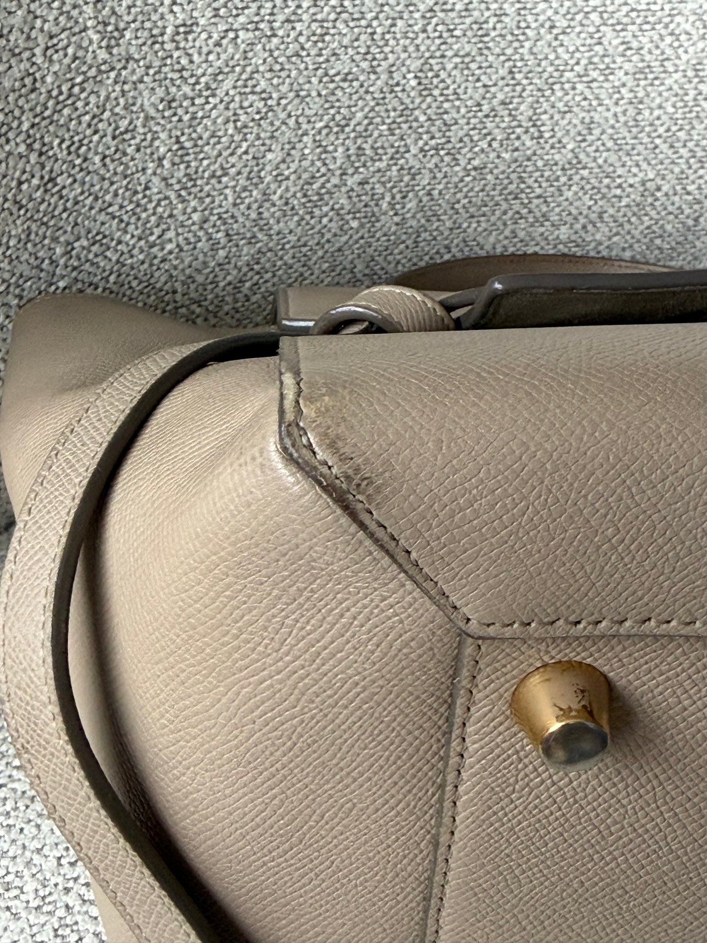 Céline Belt Bag – Light Taupe