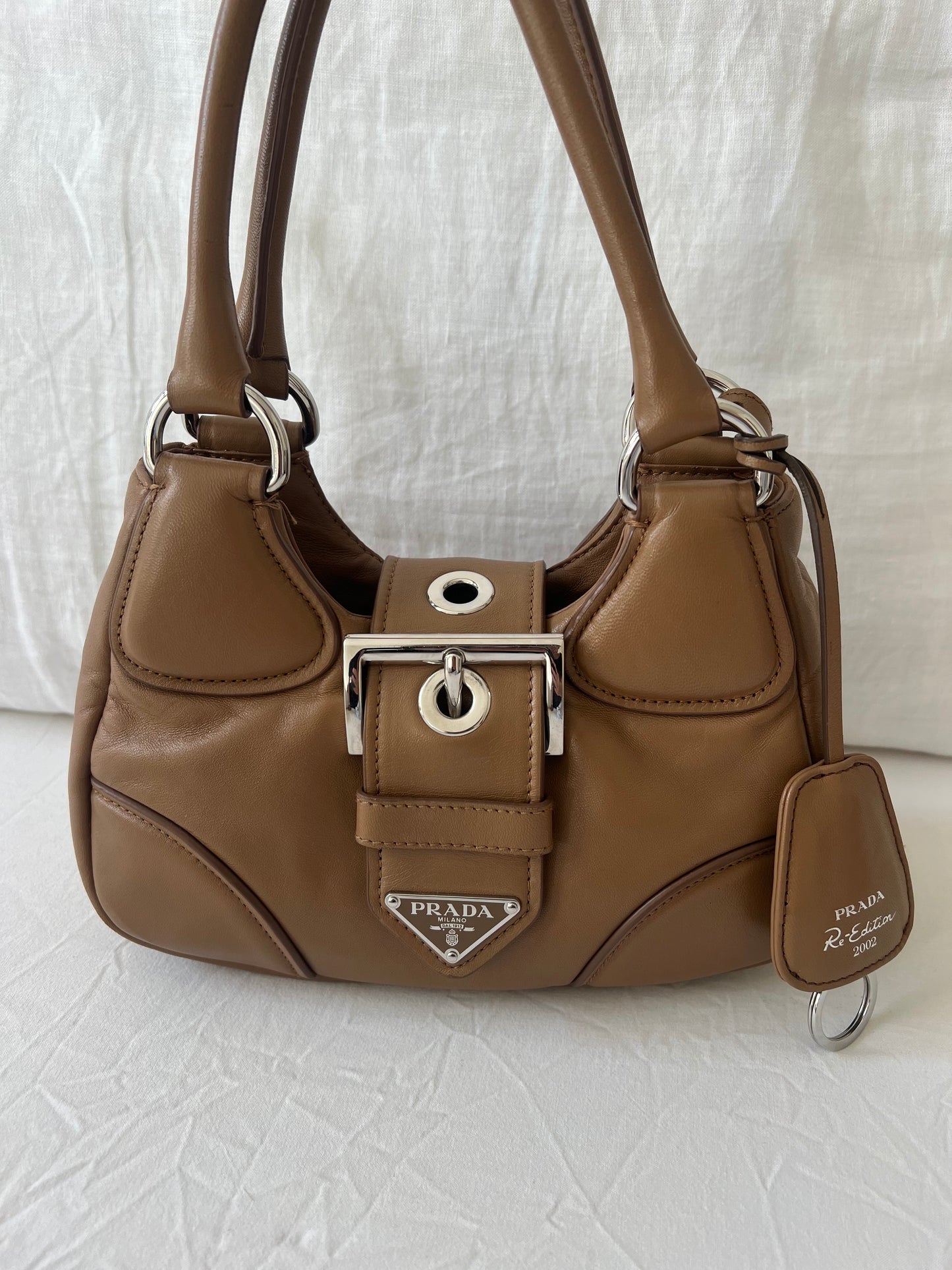 Prada Moon Moon Padded Nappa Leather Bag