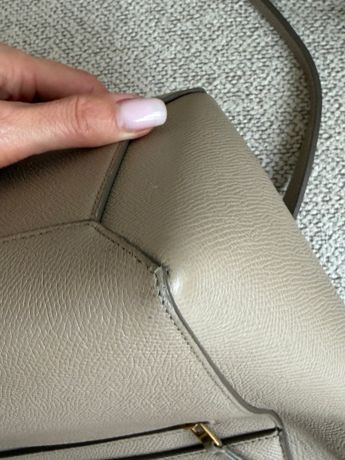 Celine Micro Belt Bag – Beige