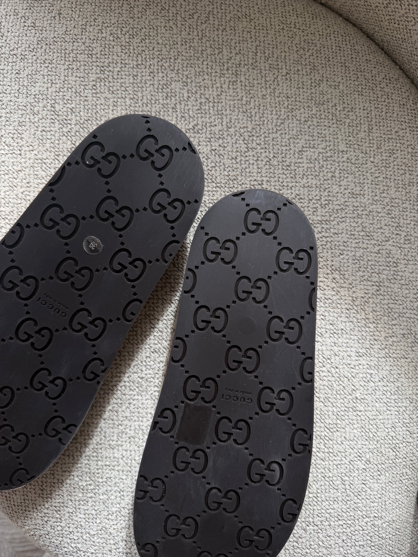 Gucci GG Canvas Horsebit Mules