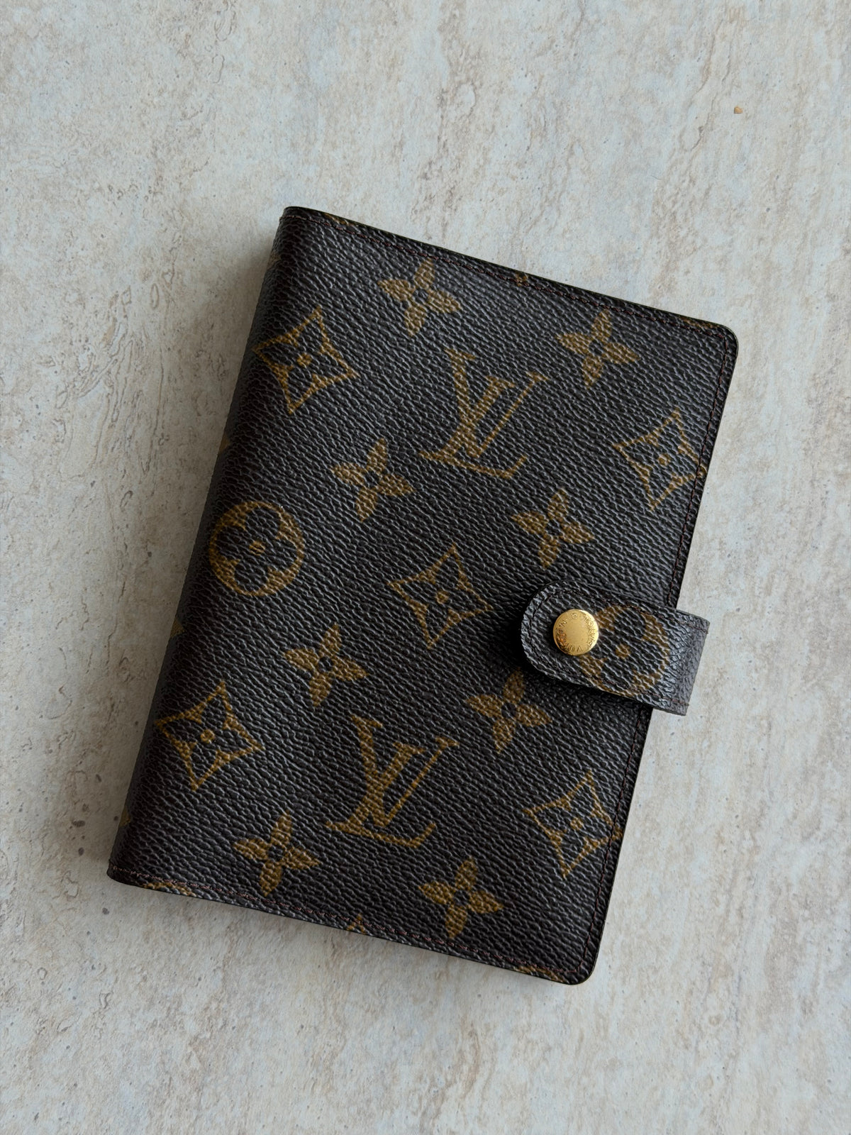 Louis Vuitton Vintage Monogram Agenda – Brown