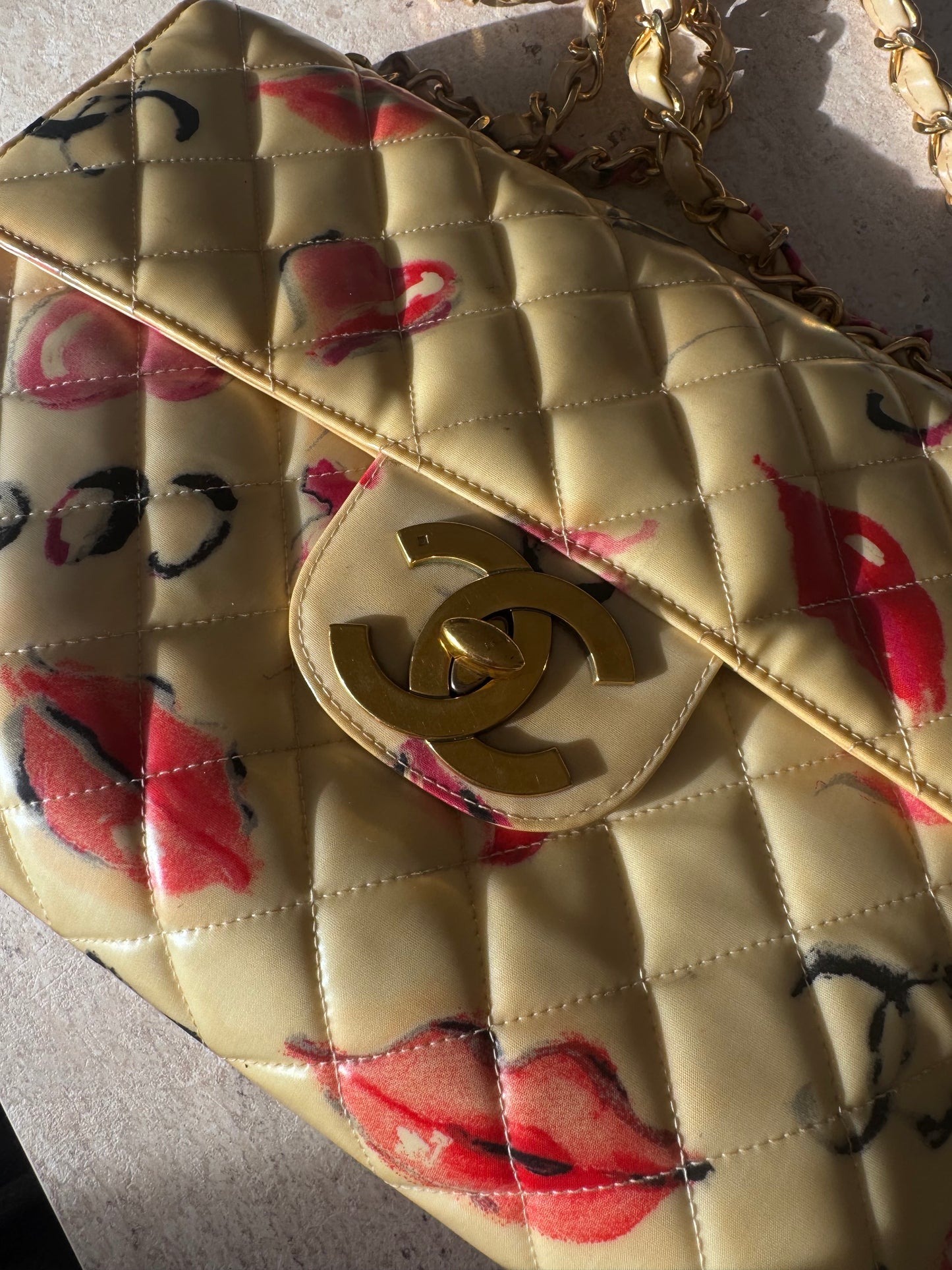 Chanel Kisses & Lips Jumbo Flap Bag - Limited edition