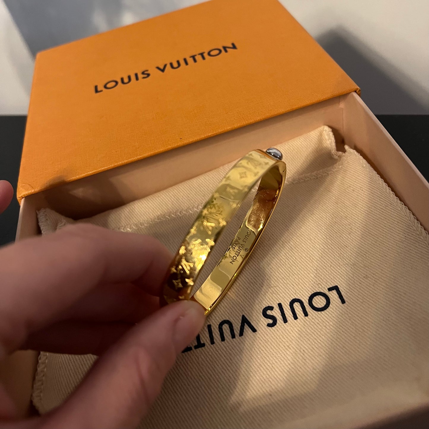 Louis Vuitton Armbånd Nanogram Cuff