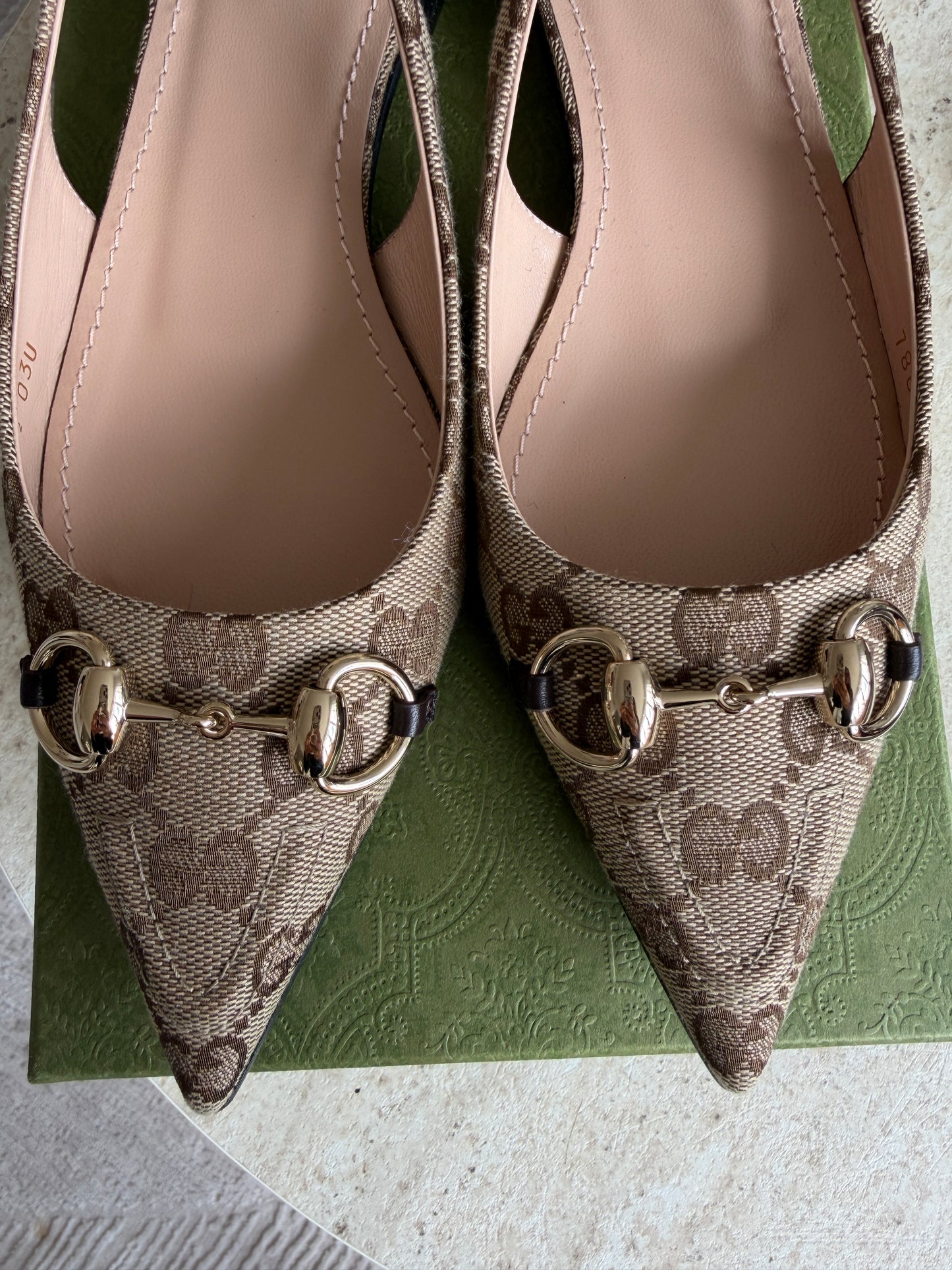 Gucci Horsebit Slingback