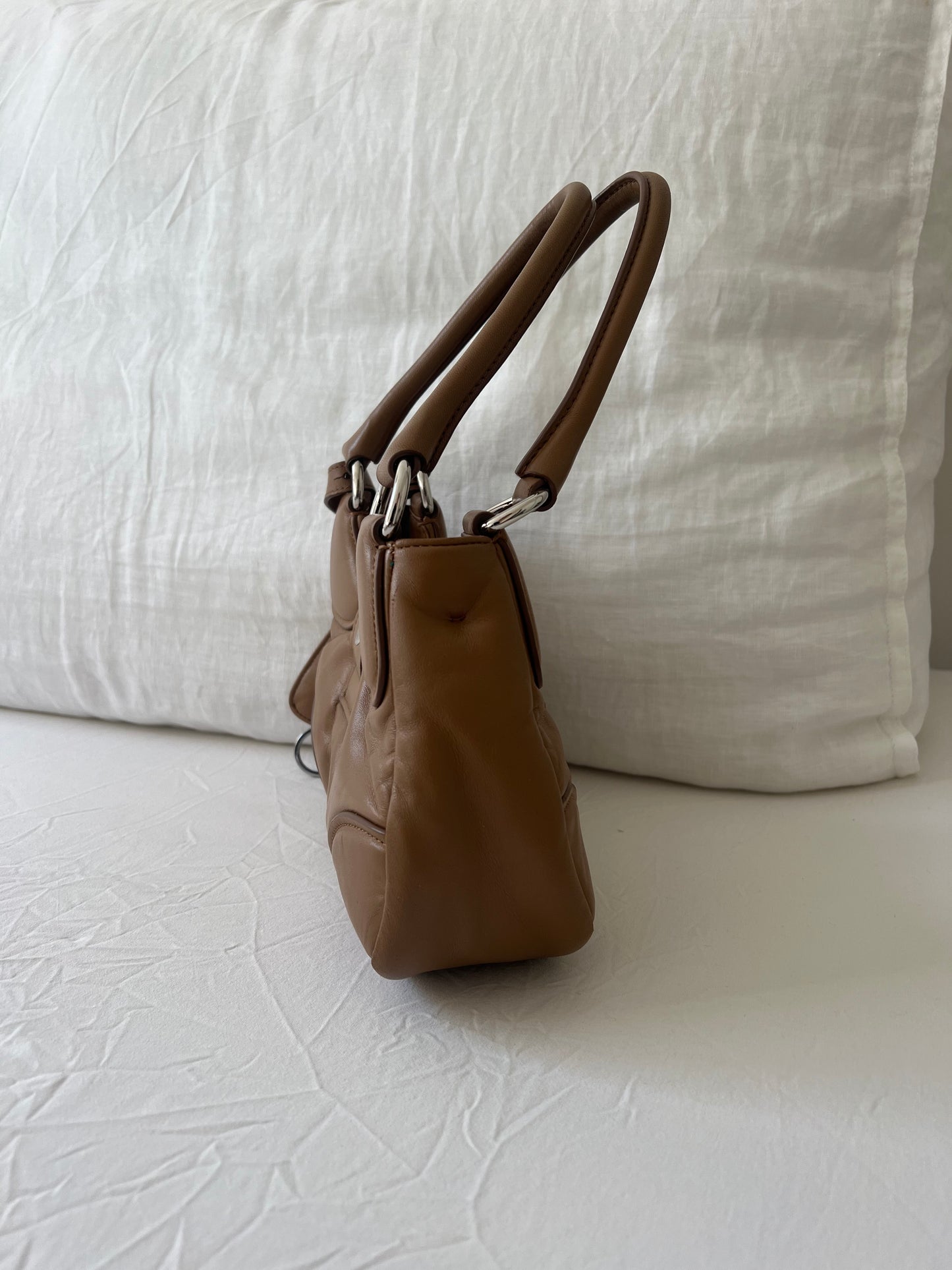 Prada Moon Moon Padded Nappa Leather Bag