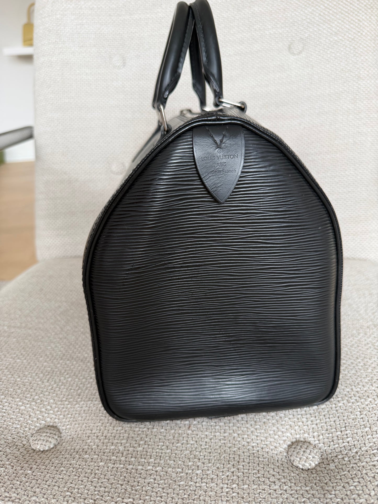 Louis Vuitton Speedy 35 Epi Noir