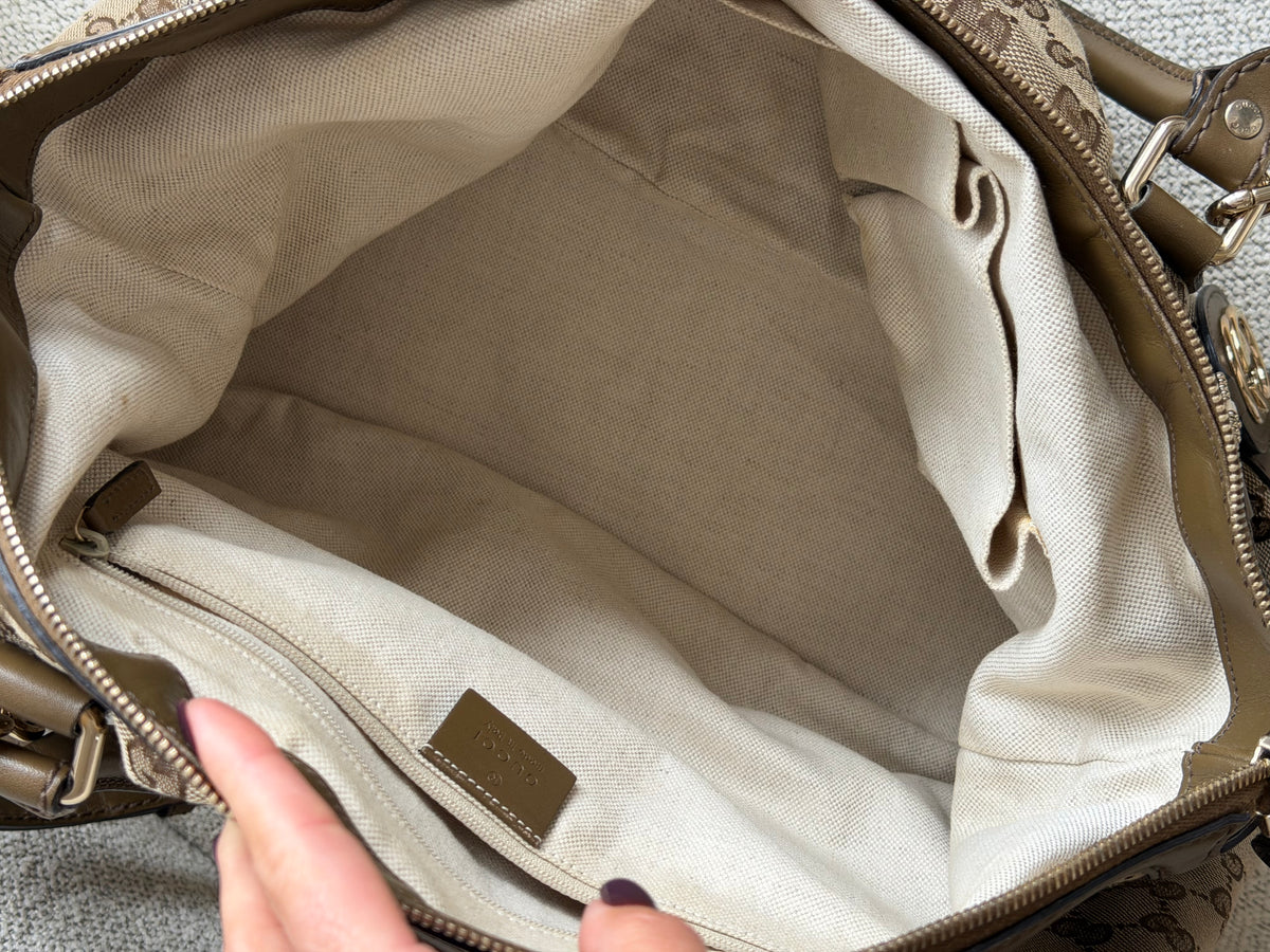 Gucci Sukey Satchel – GG Canvas