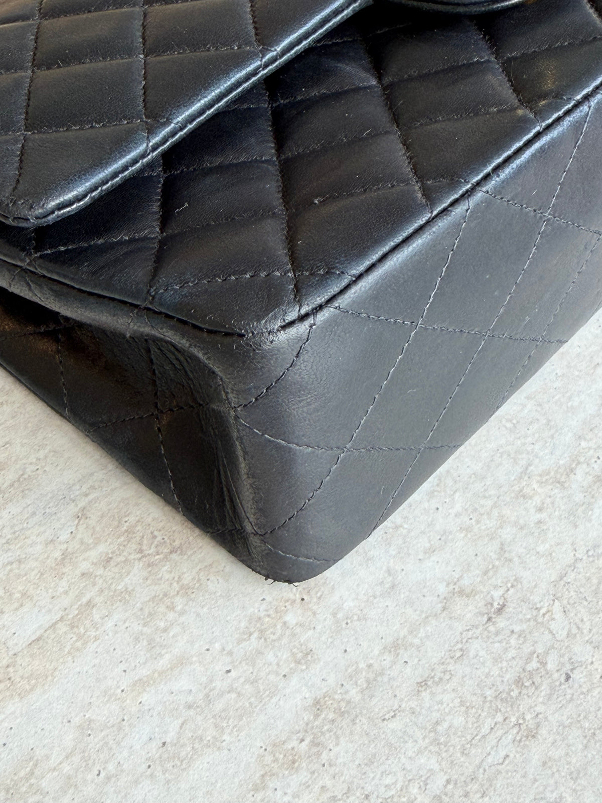 Chanel Medium Classic Double Flap – Black / 24K Gold-Plated Hardware