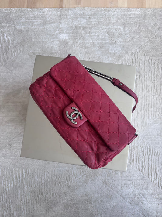 Chanel red Flap Bag – Quilted Leather