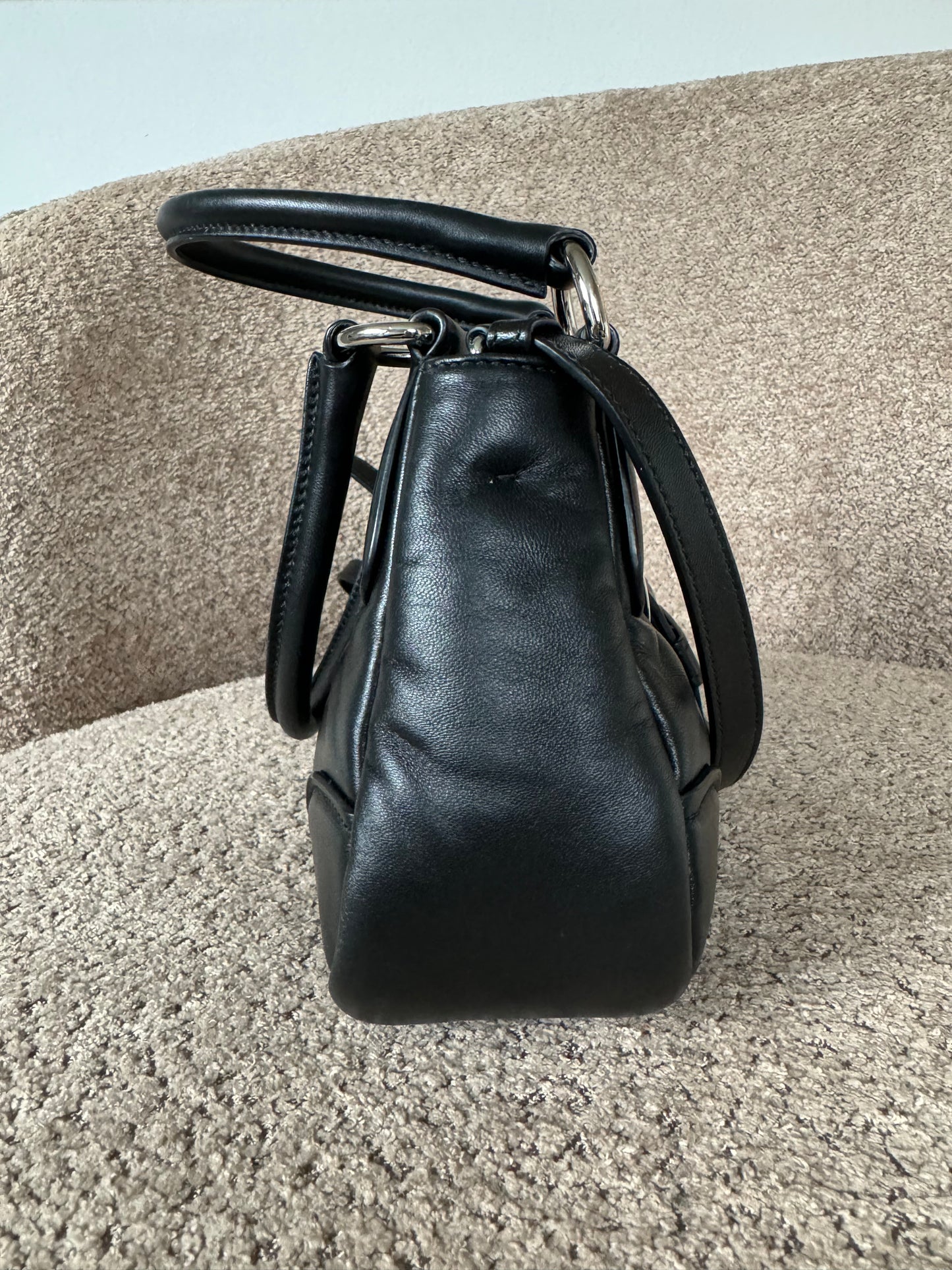 Prada Moon Black Nappa-Leather Bag