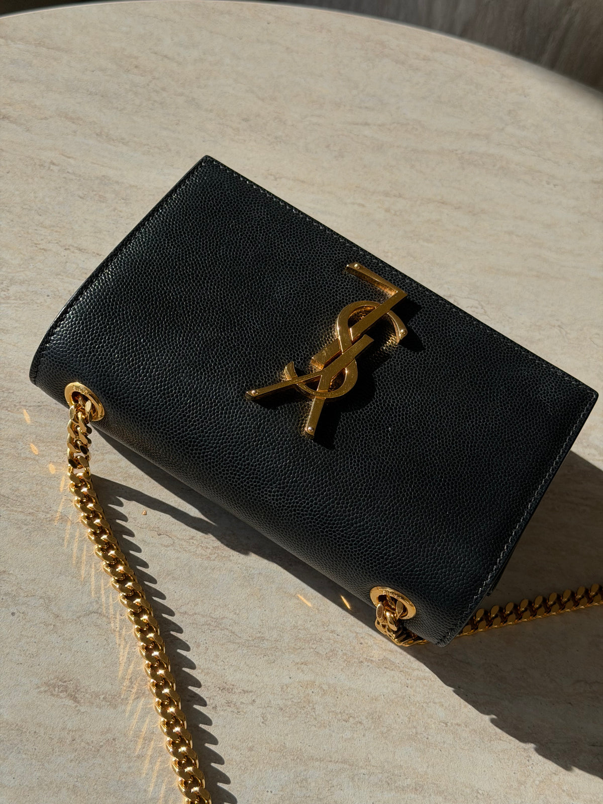 Saint Laurent Kate Black crossbody