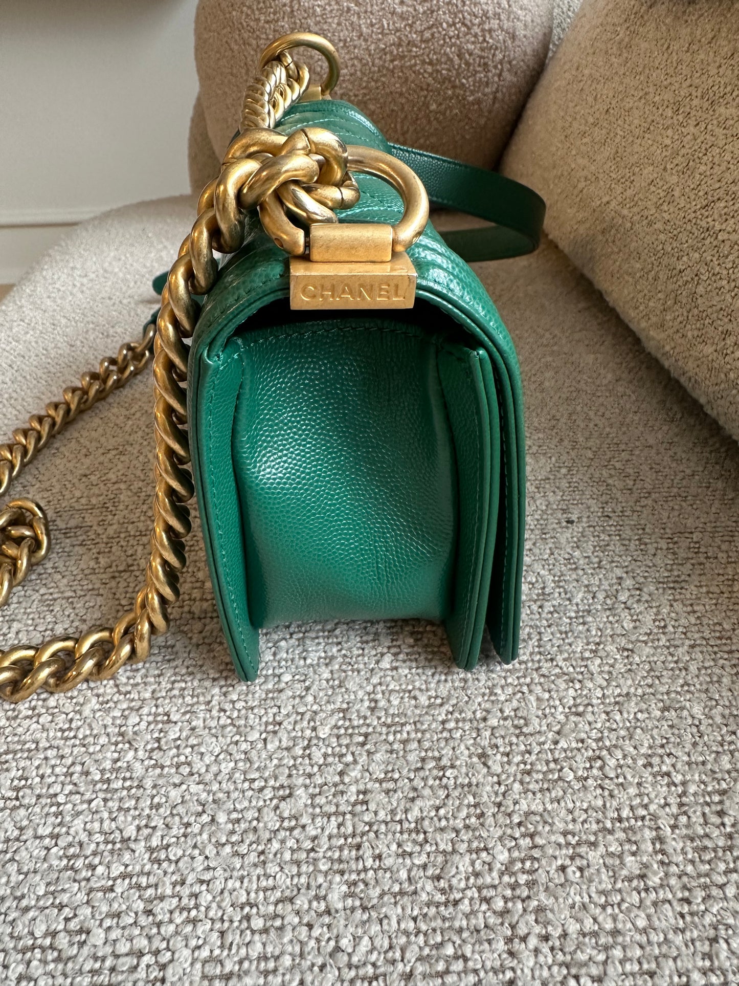 Chanel Boy Caviar Quilted