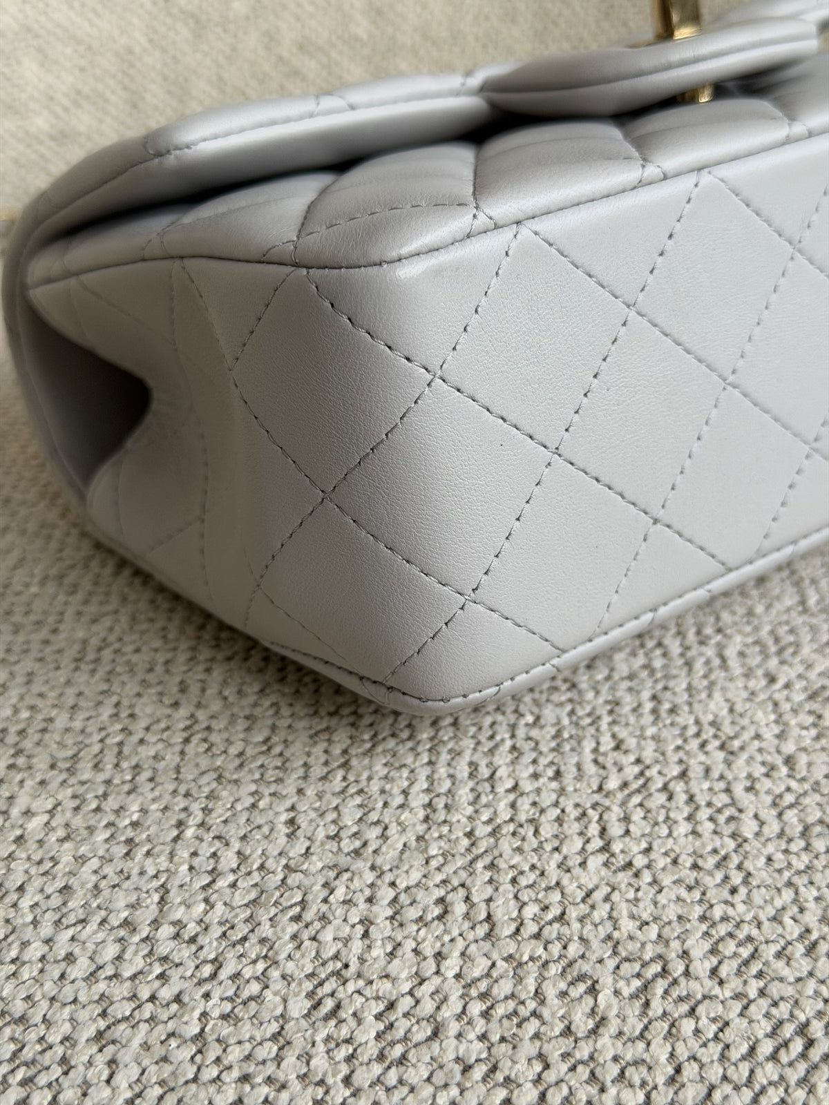 Chanel Mini Rectangular Top Handle Flap Bag