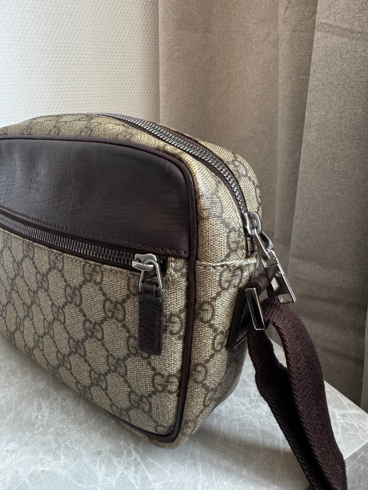 Gucci Monogram Crossbody Bag