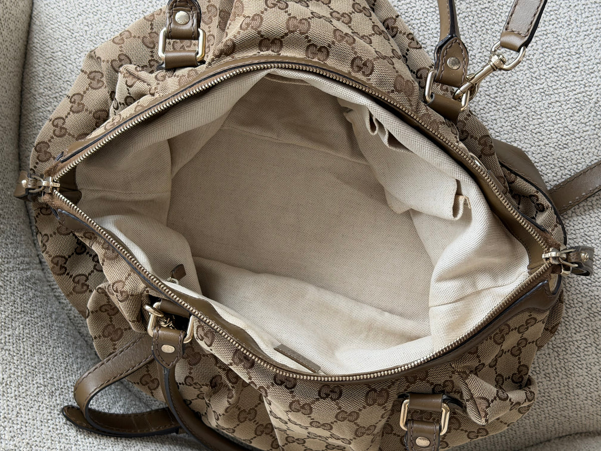 Gucci Sukey Satchel – GG Canvas