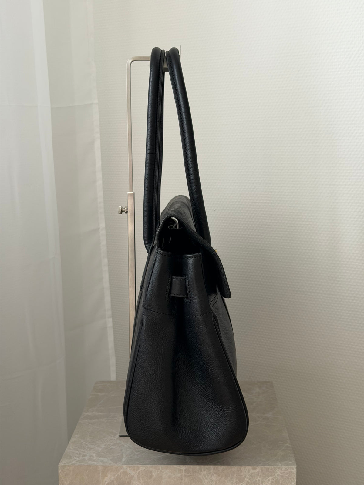 Mulberry Bayswater – Black Heavy Grain