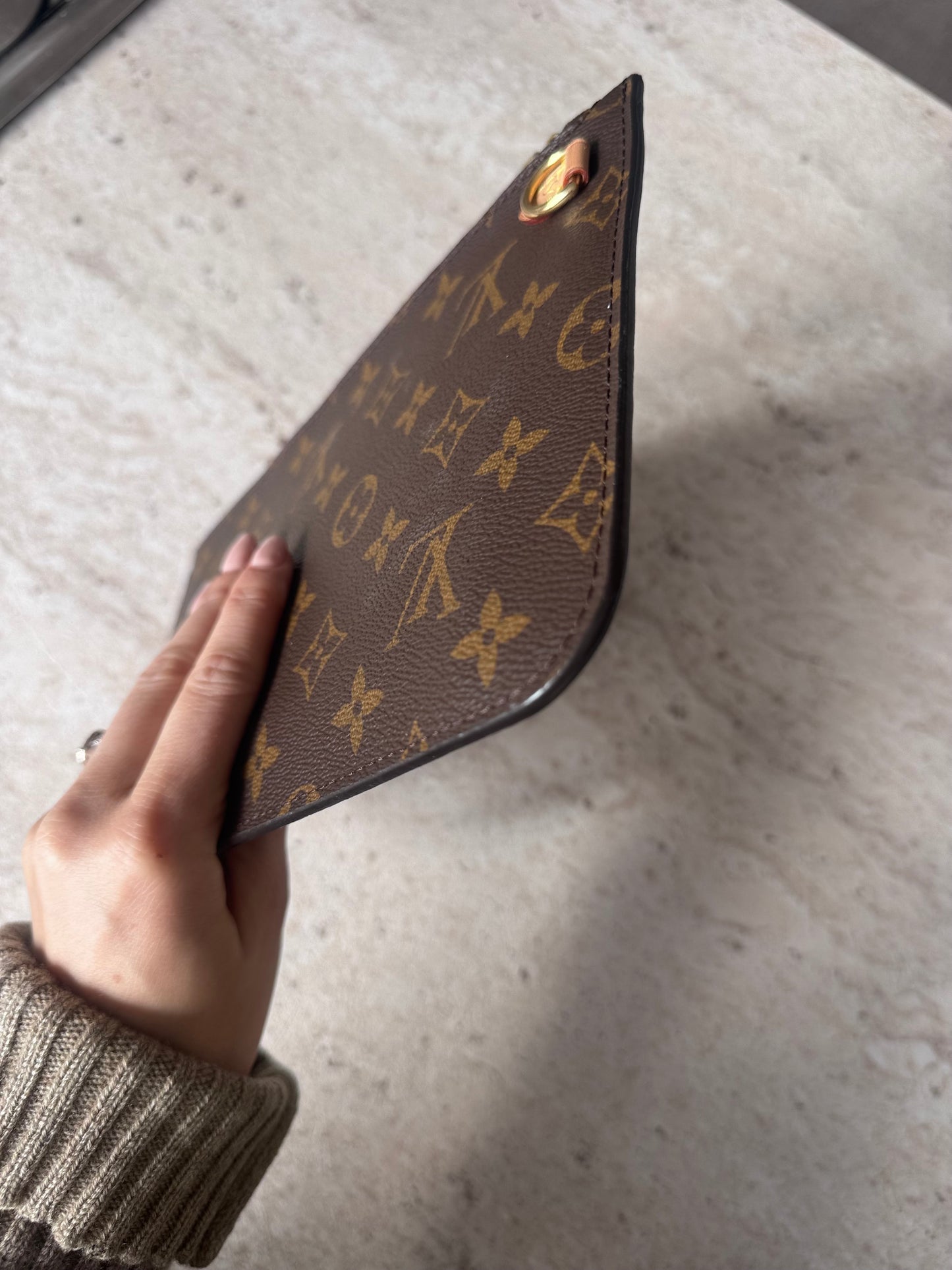 Louis Vuitton Clutch Neverfull Monogram