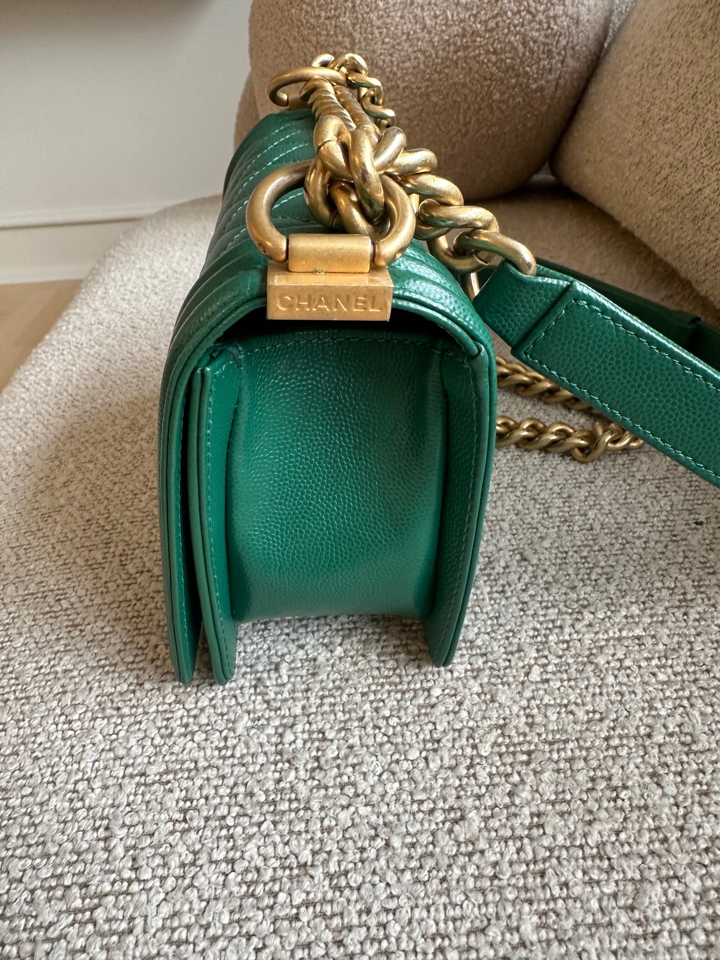 Chanel Boy Caviar Quilted