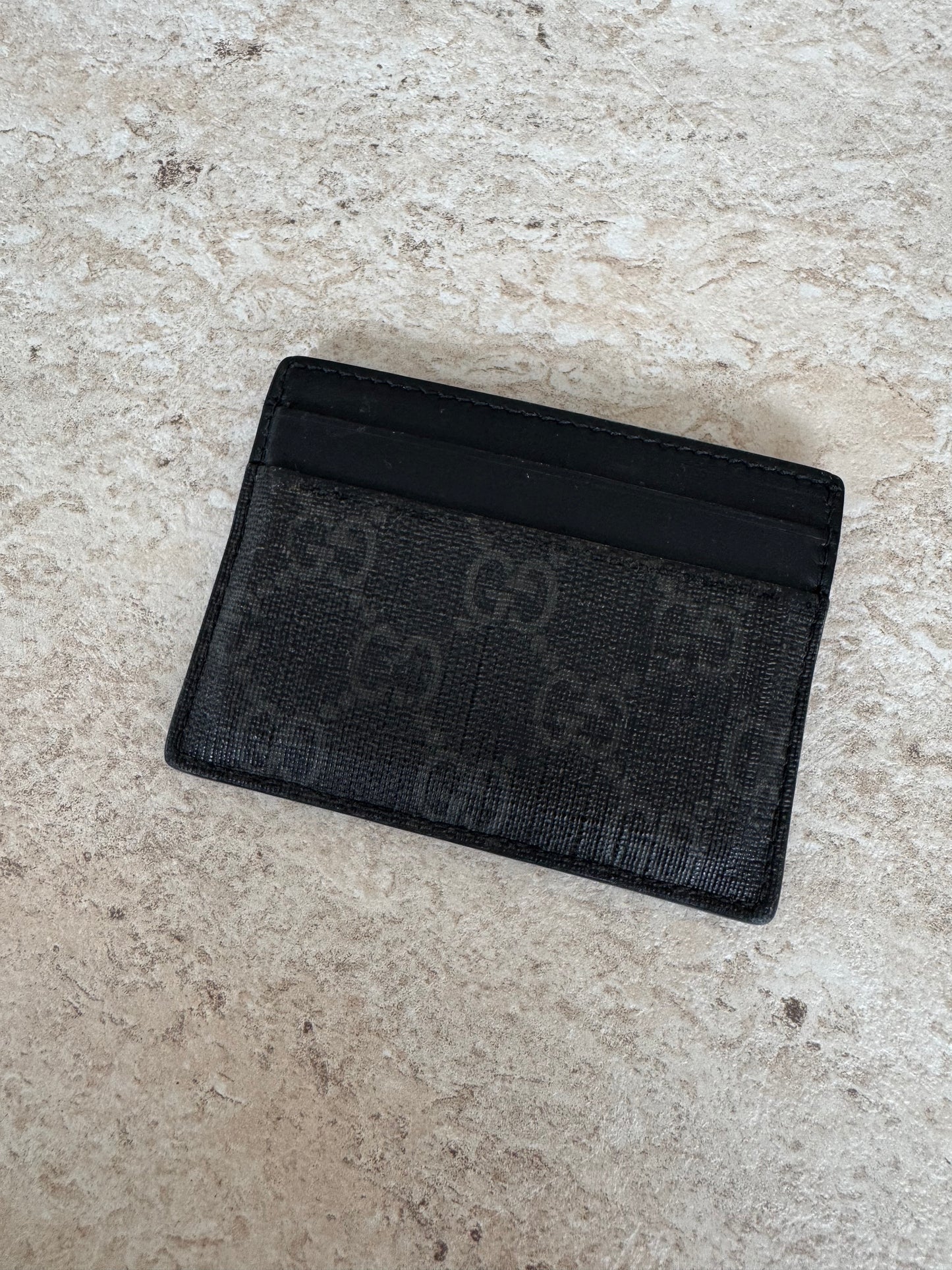 Gucci Kingsnake Monogram Supreme Card Holder