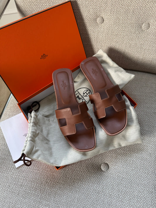 Hermes Oran Brown 41