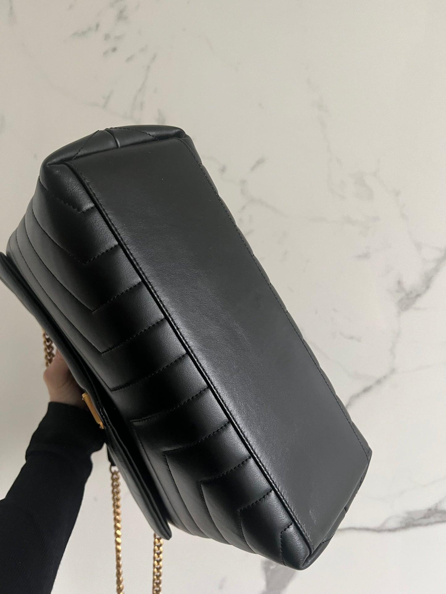 Saint Laurent LouLou Black medium Bag